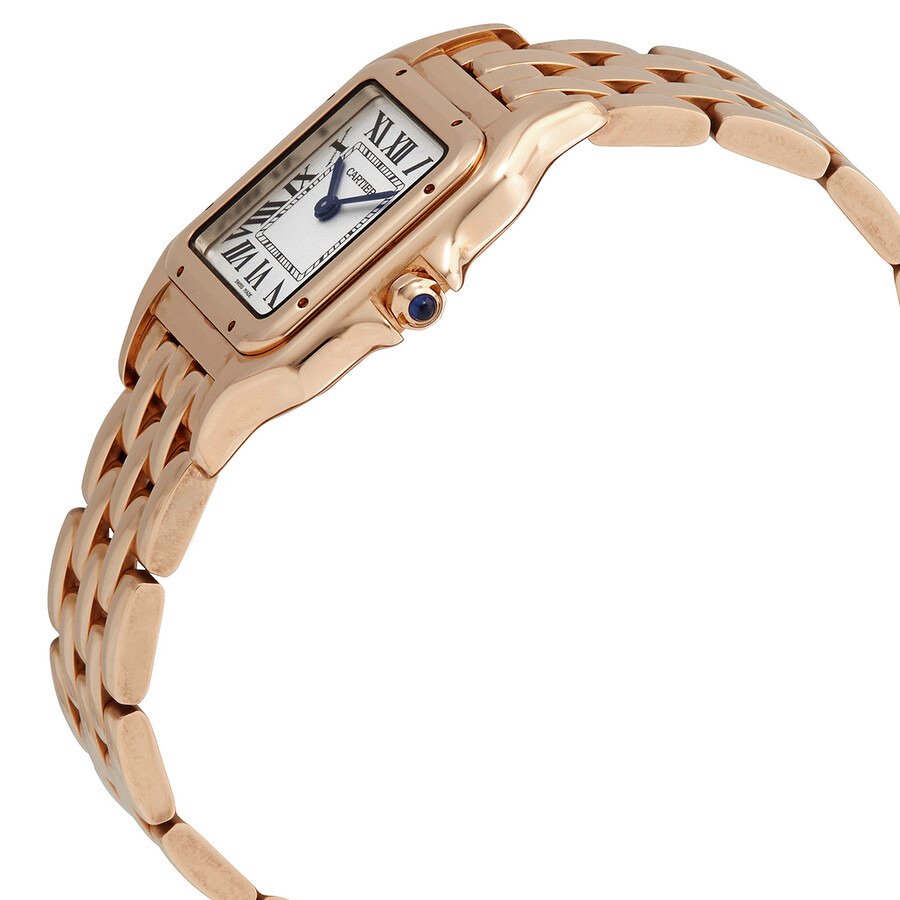 Pre-owned Cartier Panthere De Cartier Silver Dial Ladies Watch WGPN0007 - 2