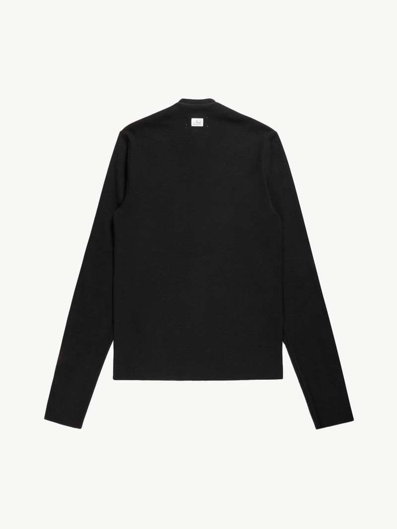 Nudo Serafino Long Sleeve Black 1