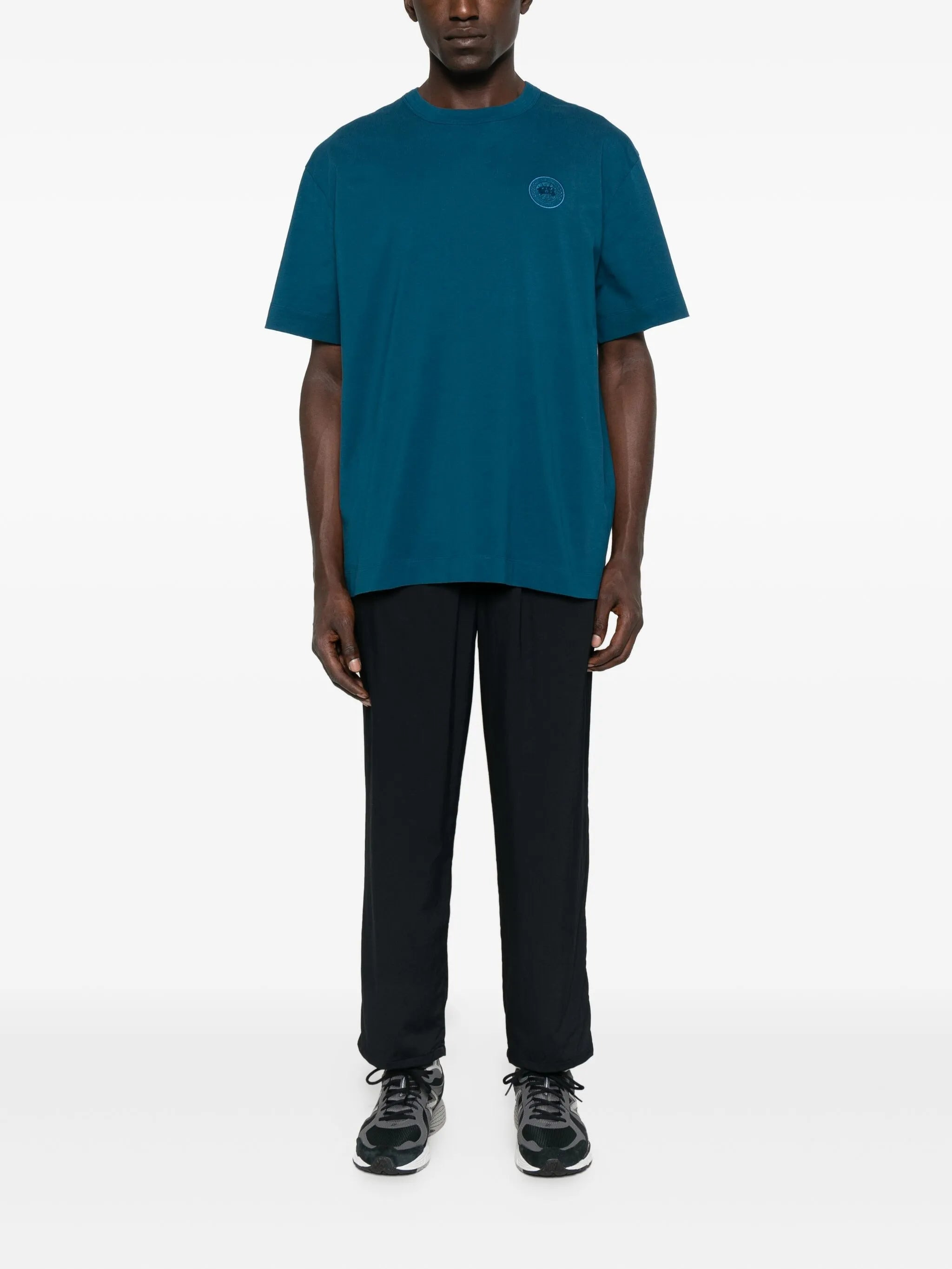 Gladstone disc-embroidered T-shirt - 2