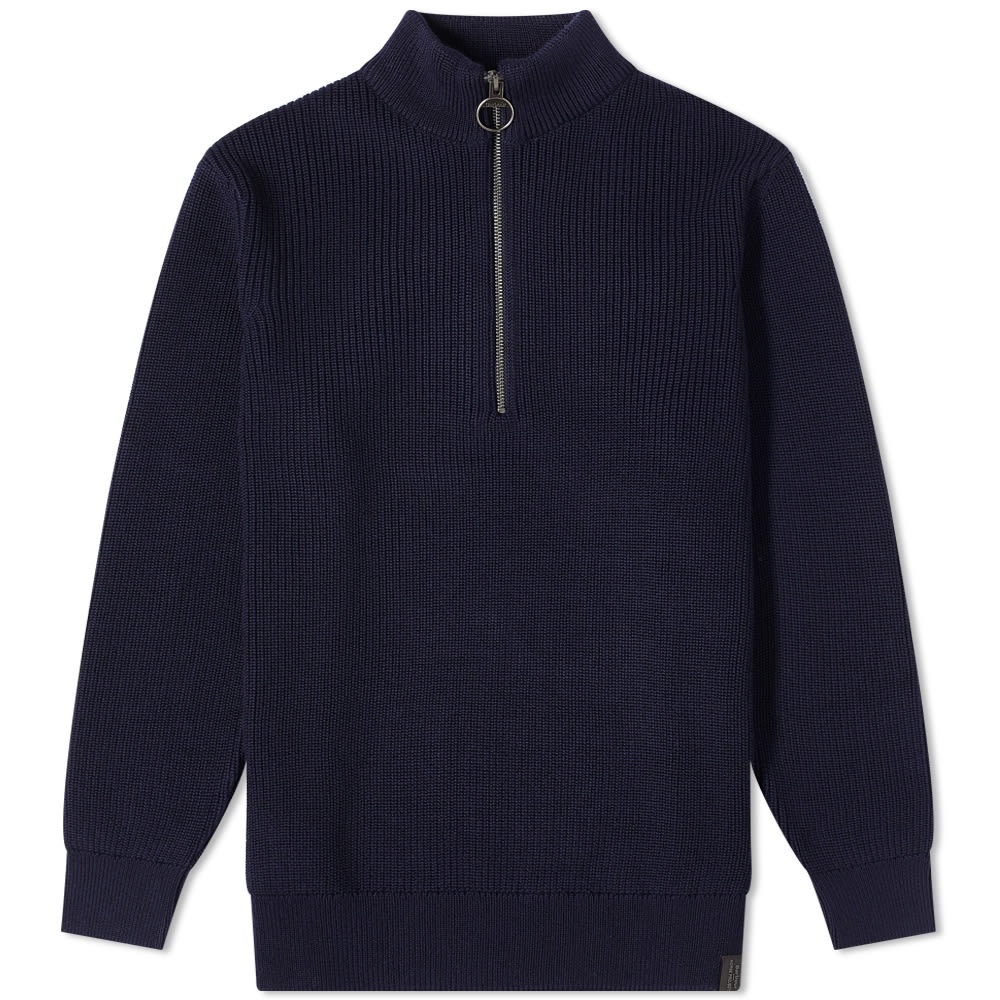 Barbour x Norse Projects Half Zip Knit - 1