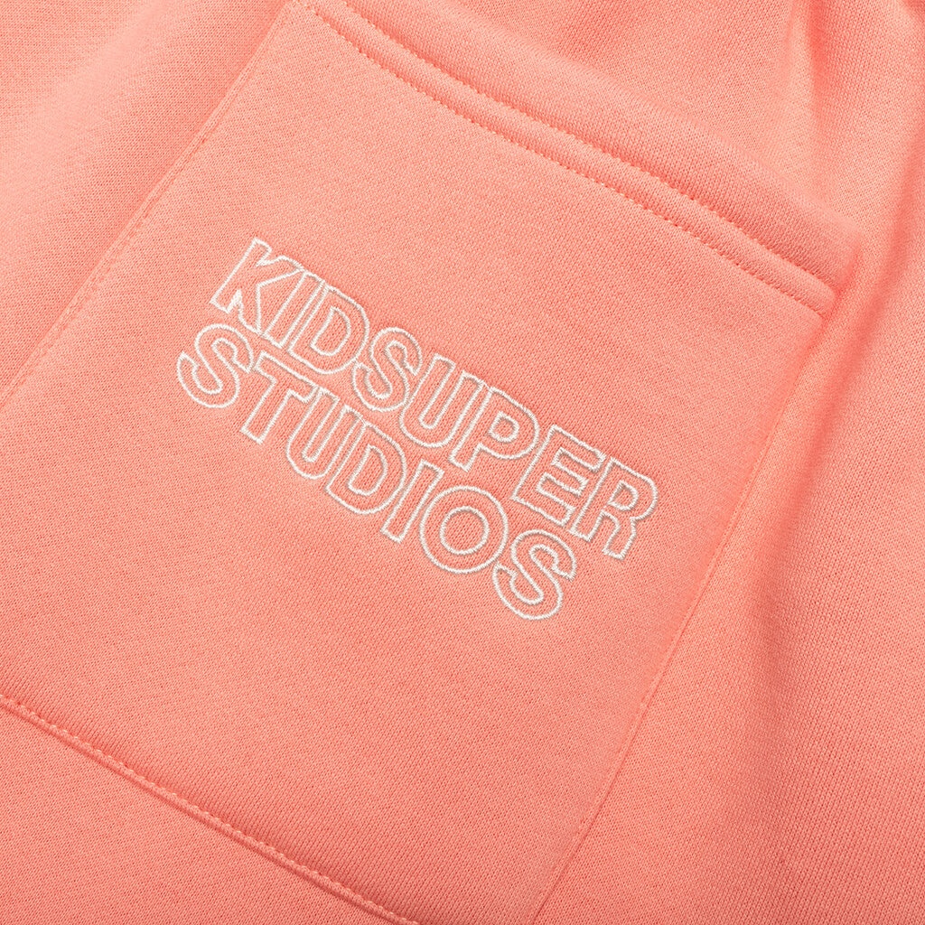 SUPER SWEATPANTS - CORAL - 4