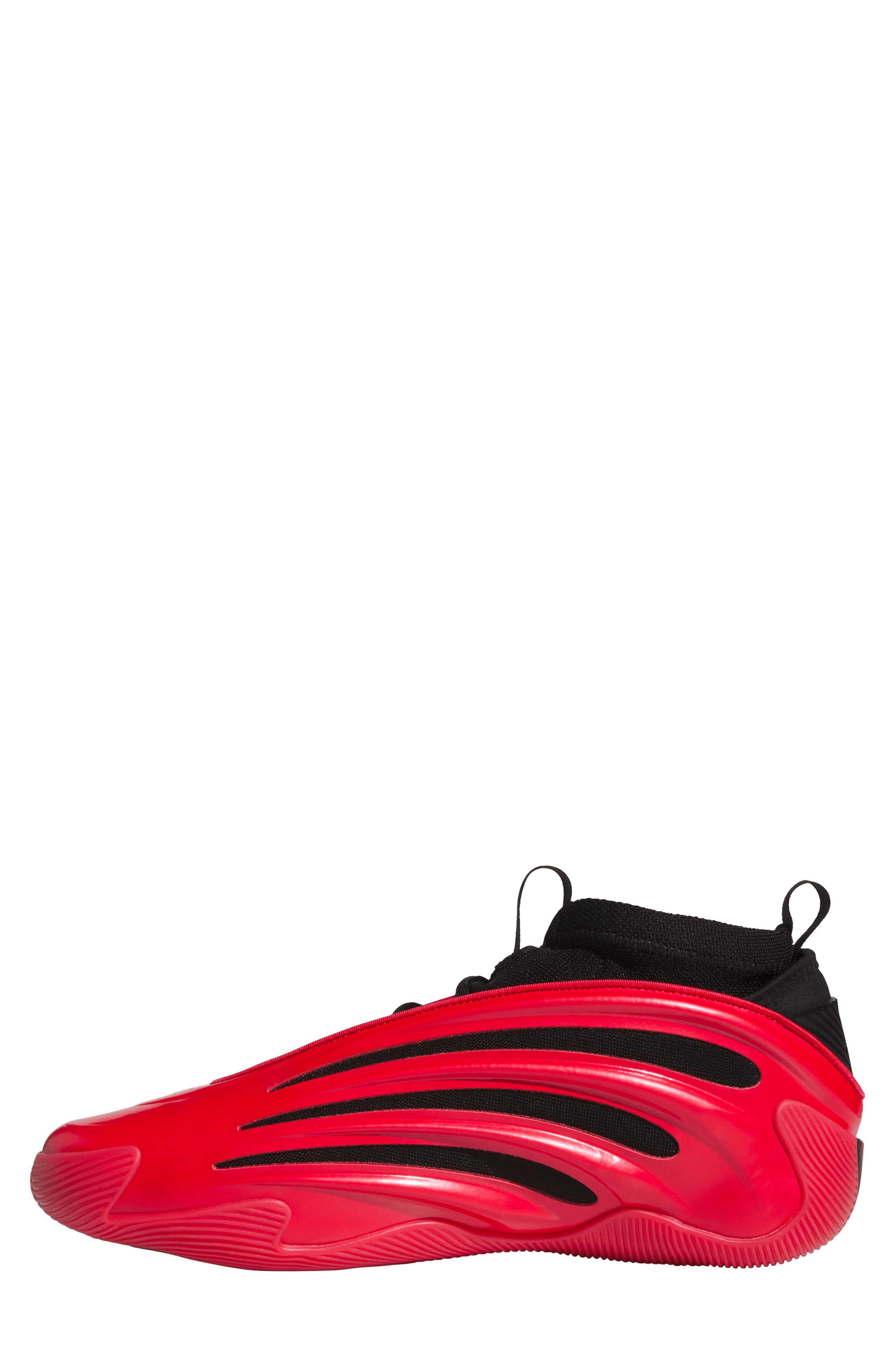 adidas Gender Inclusive Harden Volume 9 Basketball Shoe in Pure Ruby/Black/Lucid Blue at Nordstrom - 6