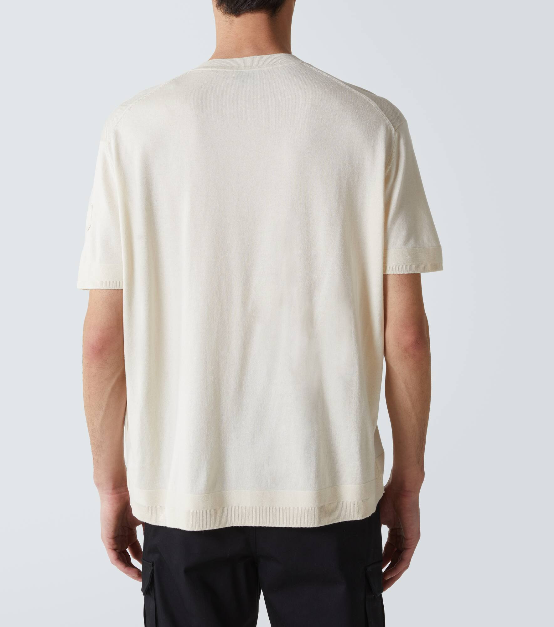 Silk and cotton T-shirt - 4