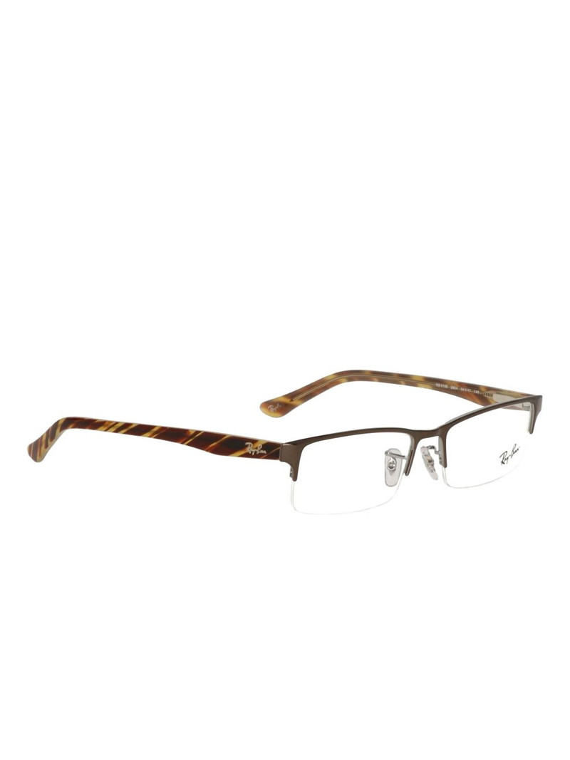 Ray-Ban half-rim rectangle glasses outlook