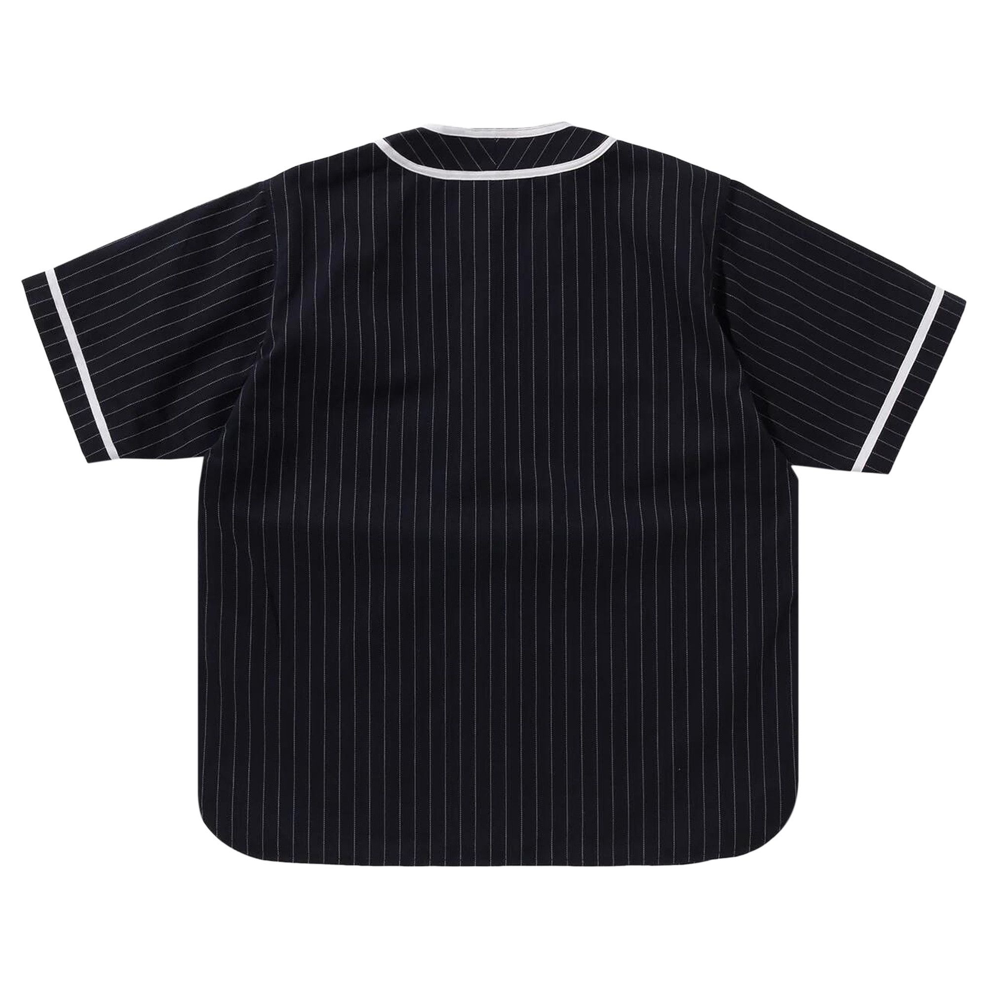 BAPE A Bathing Ape Baseball Shirt 'Navy' - 2