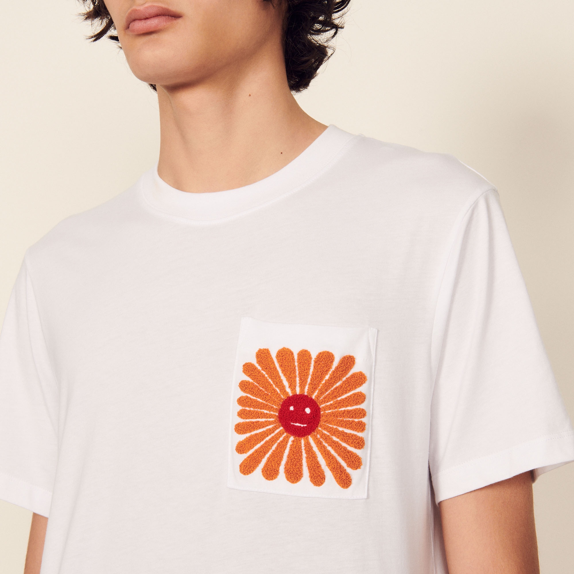Organic cotton T-shirt with patch - 5
