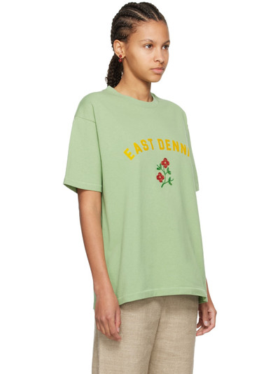 BODE Green 'East Dennis' T-Shirt outlook