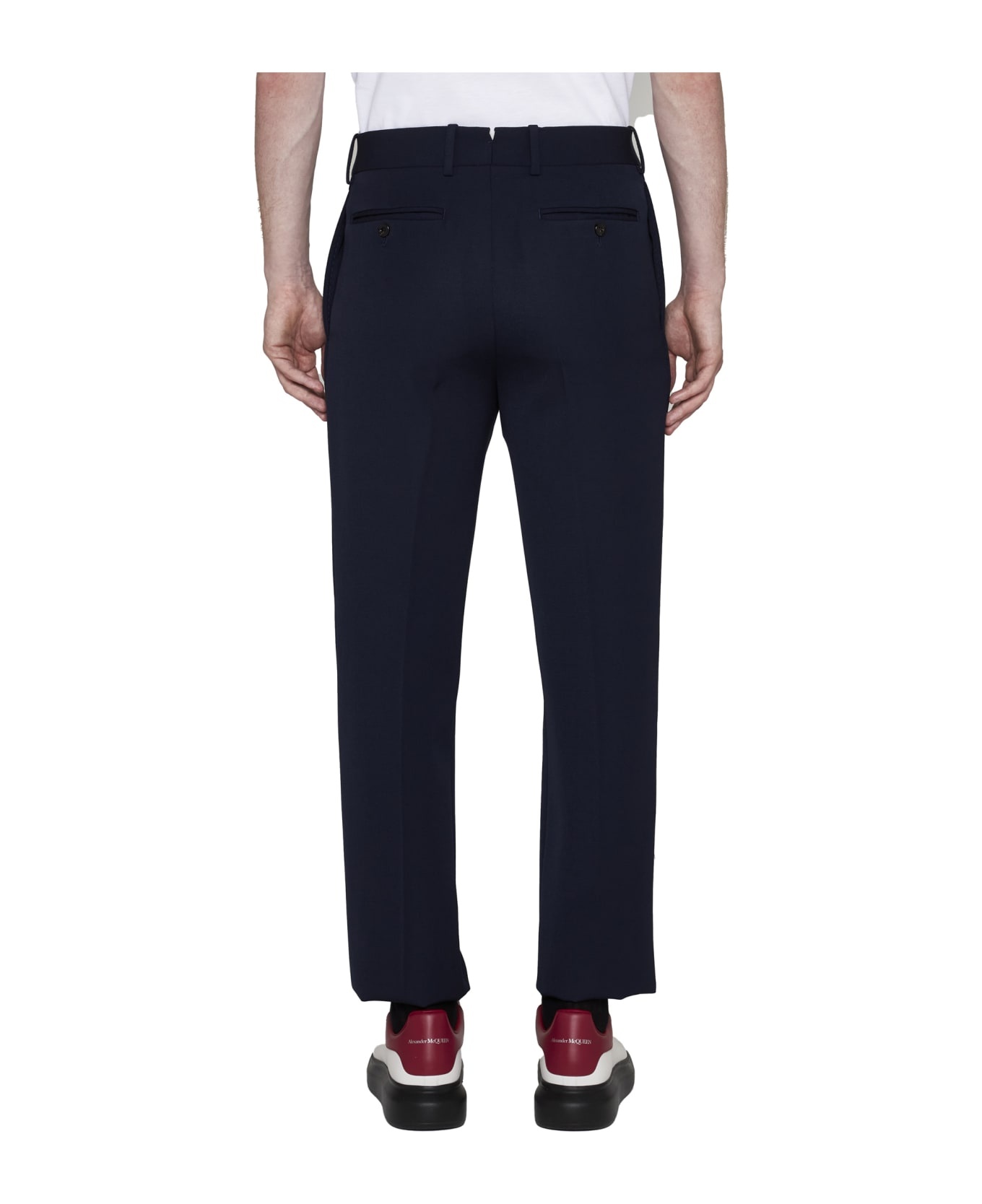 Tailored Cigarette Pants - 4