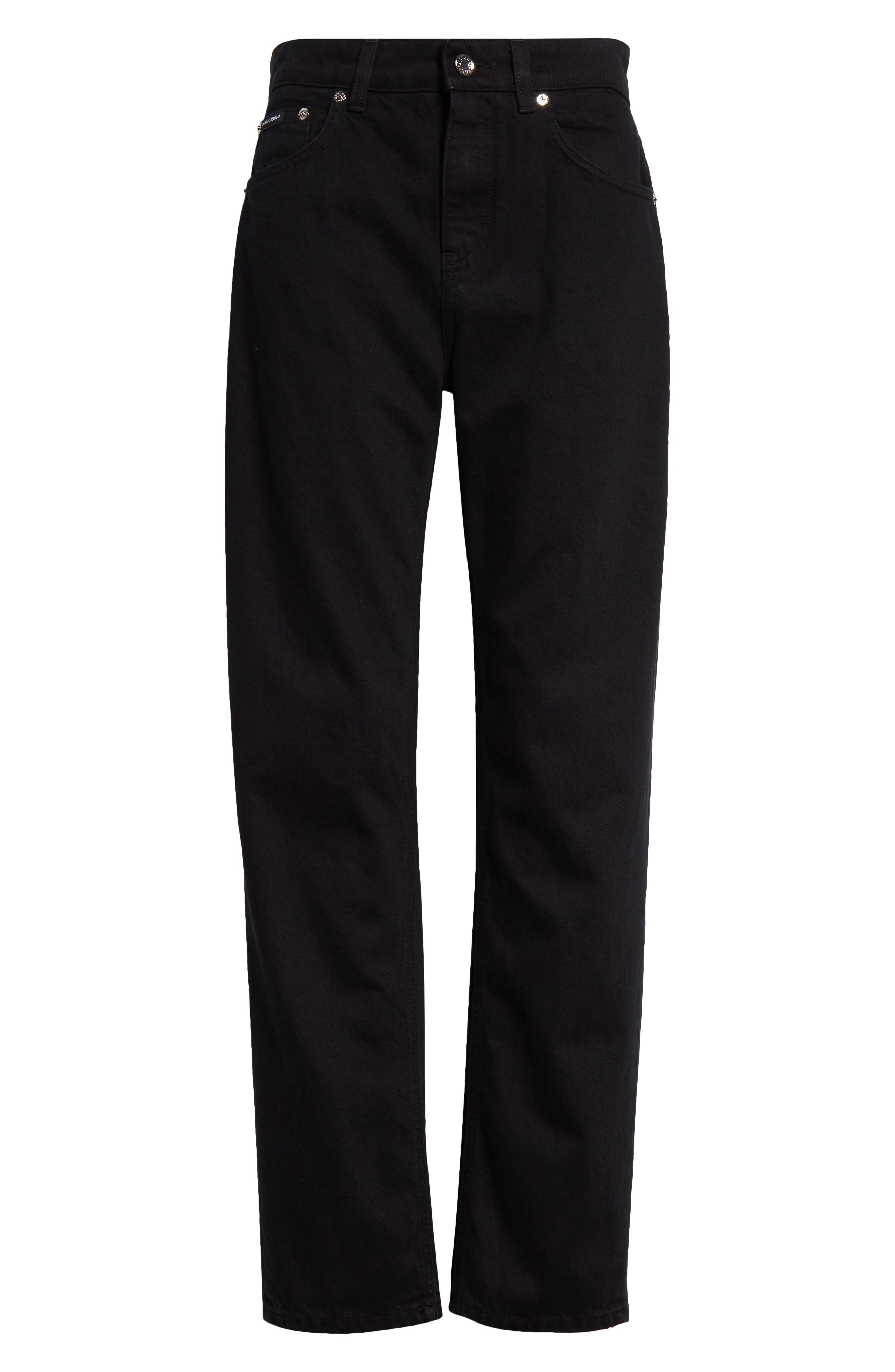 Dolce&Gabbana Low Rise Boyfriend Jeans in S9001 Variante Abbinata at Nordstrom - 6