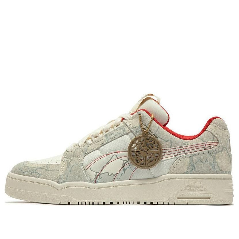 PUMA Slipstream Lo Cny Papermaking 'White Red' 392948-01 - 1