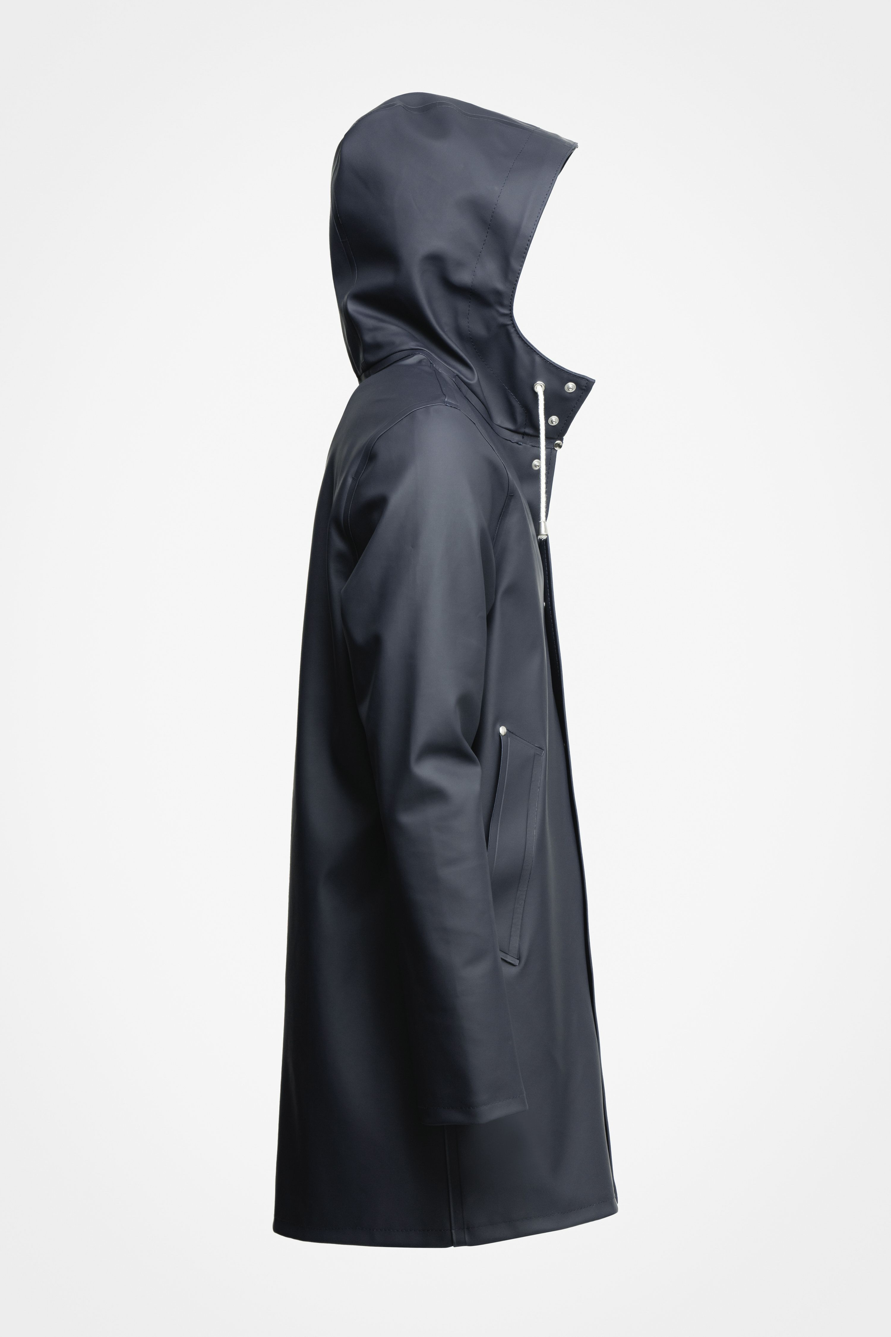 Stockholm Raincoat Navy - 7