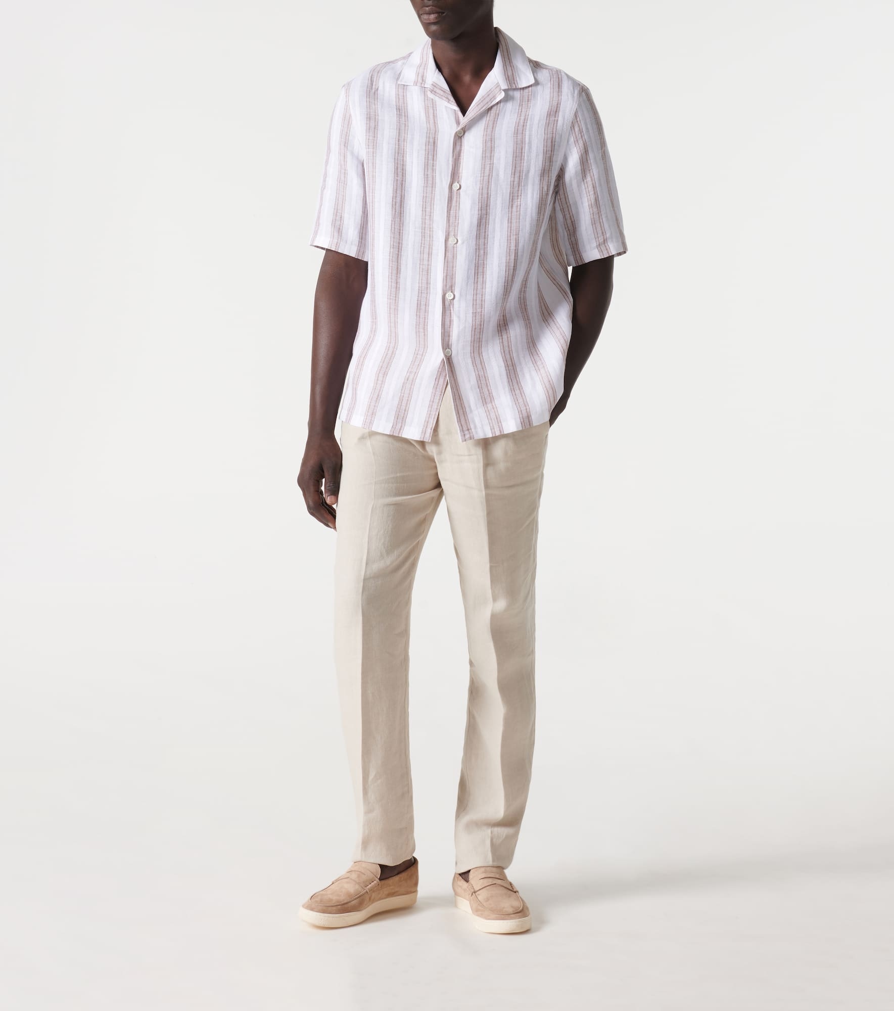 Linen slim pants - 2