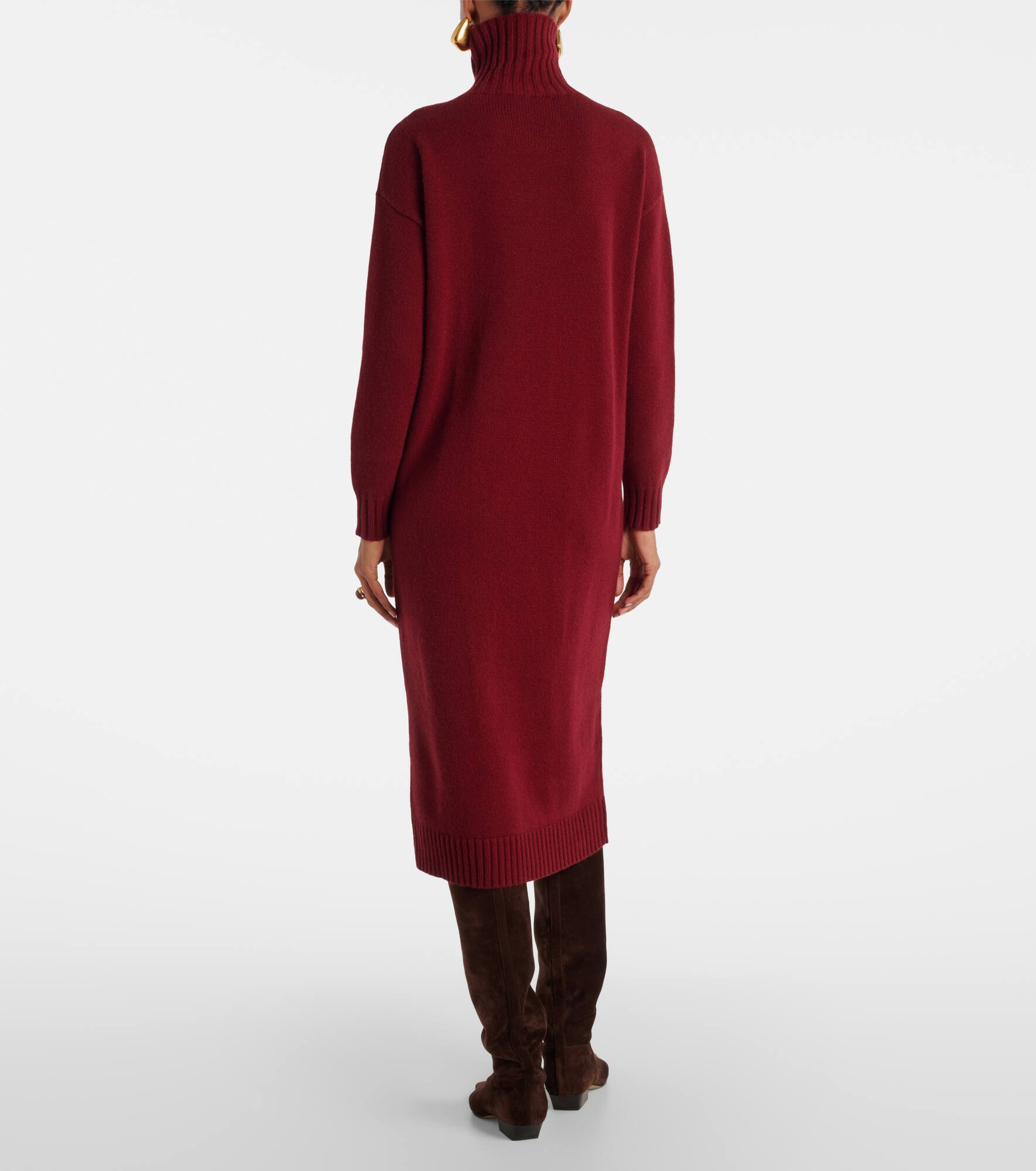 Summer cashmere sweater dress - 3