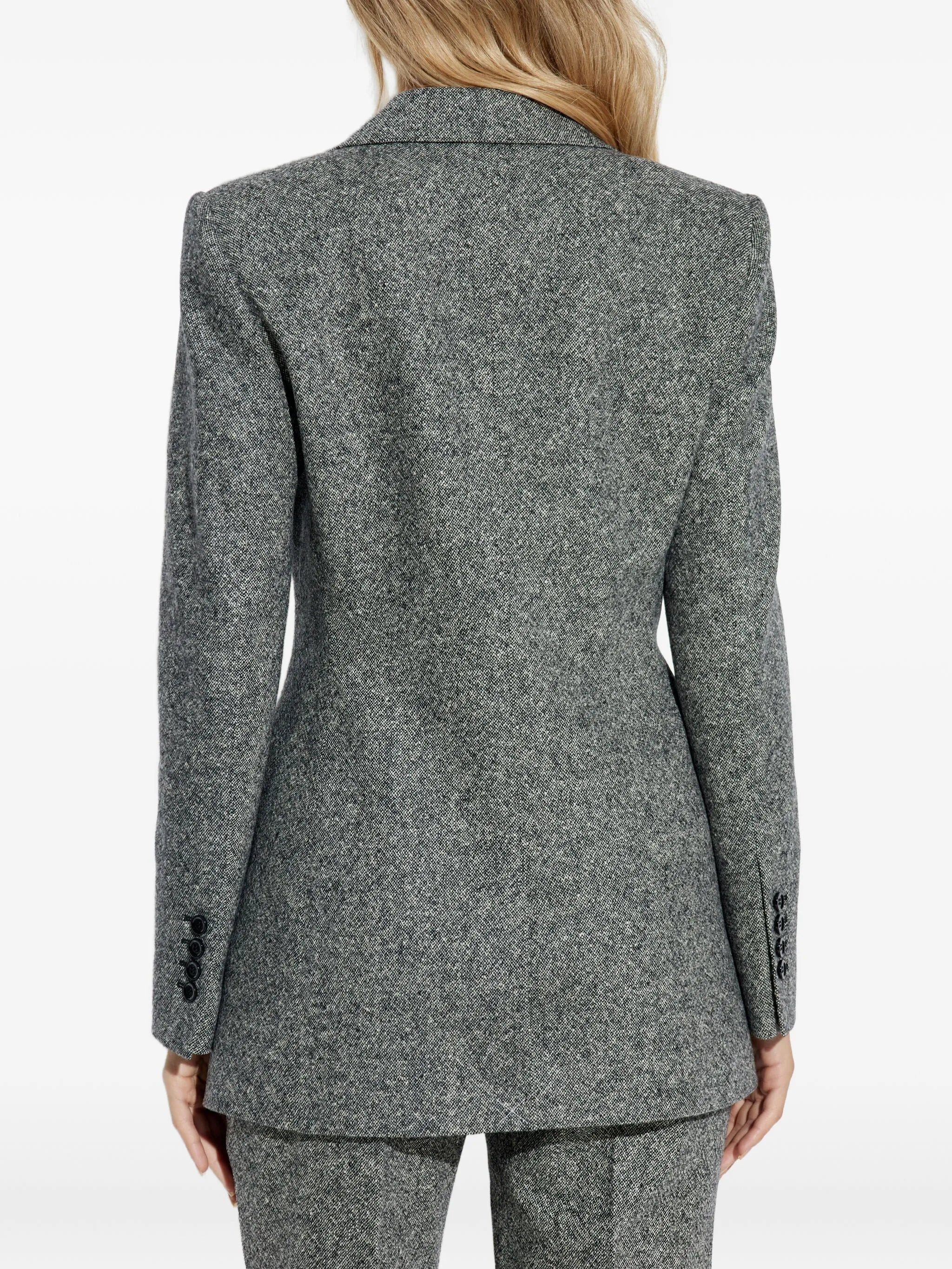 Dolce & Gabbana Single-button Tweed Jacket - 3