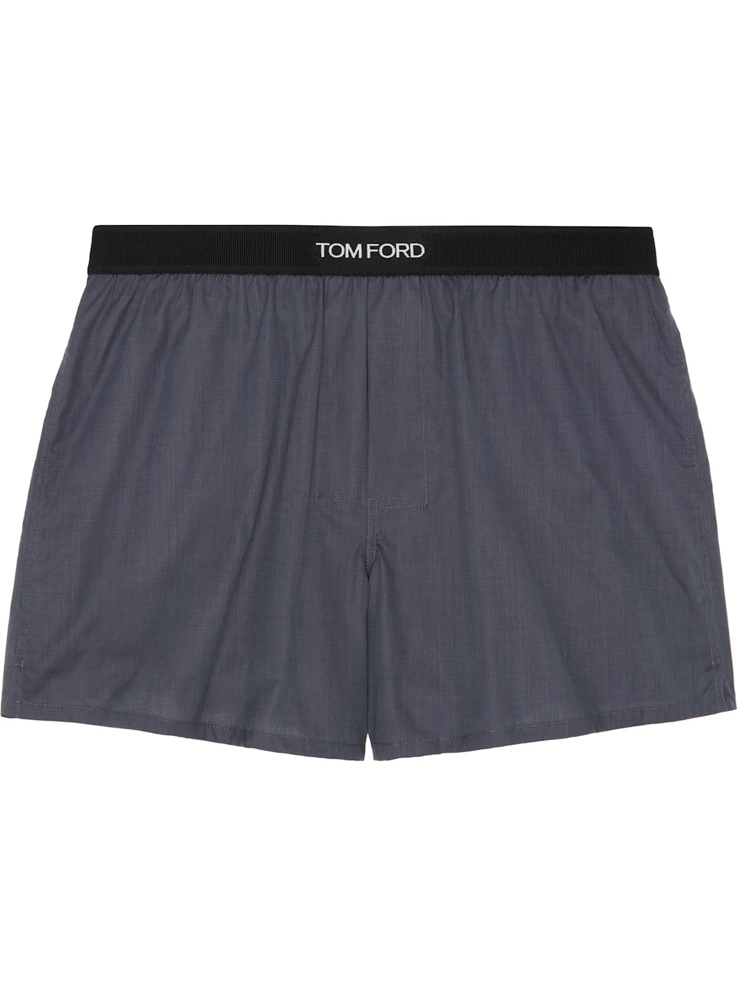 Gray Cotton Boxers - 1