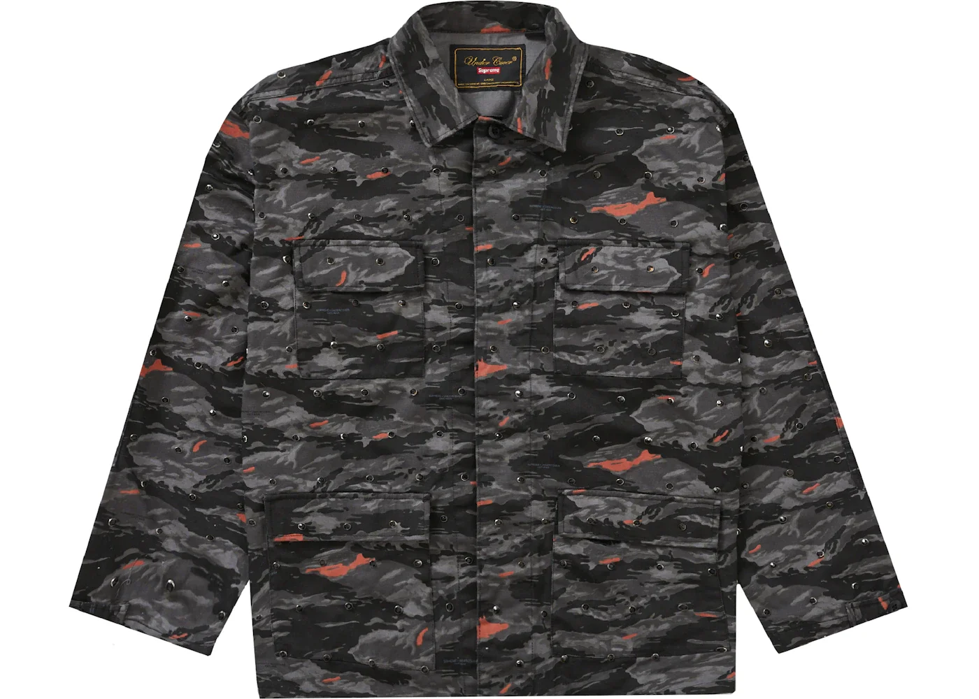 Supreme UNDERCOVER Studded BDU Jacket Black - 1