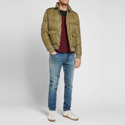 SAINT LAURENT Saint Laurent Nylon Aviator Jacket outlook