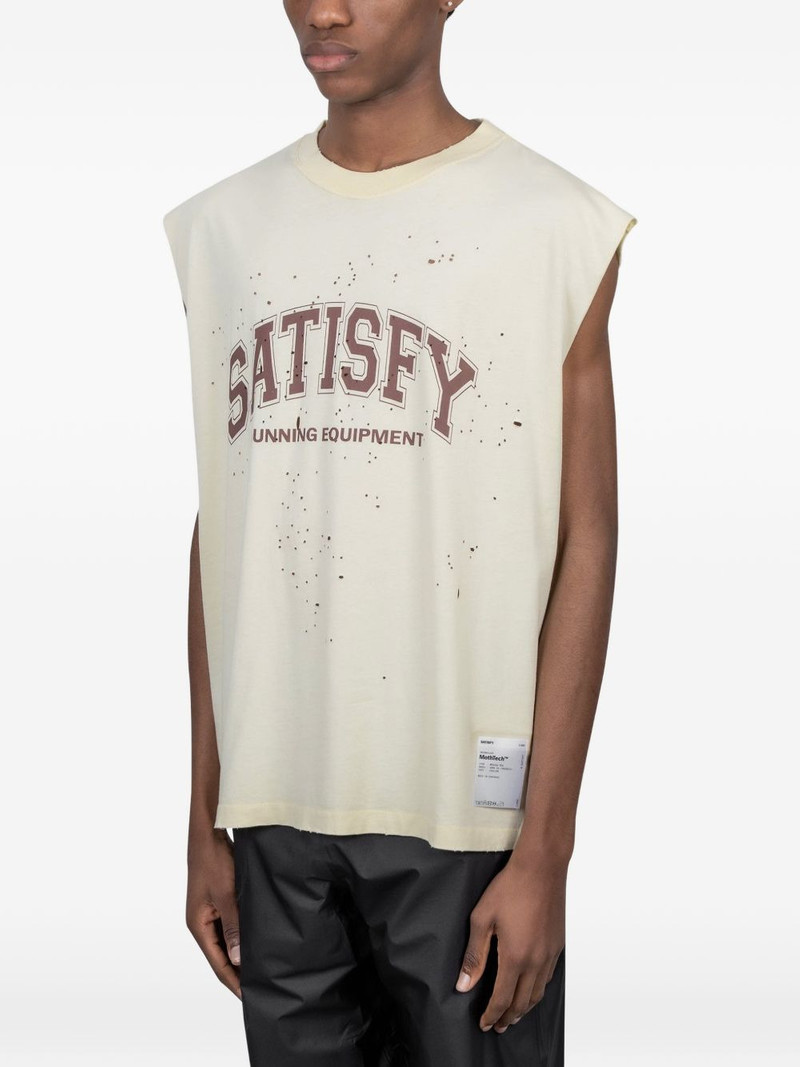 SATISFY graphic-print tank top outlook