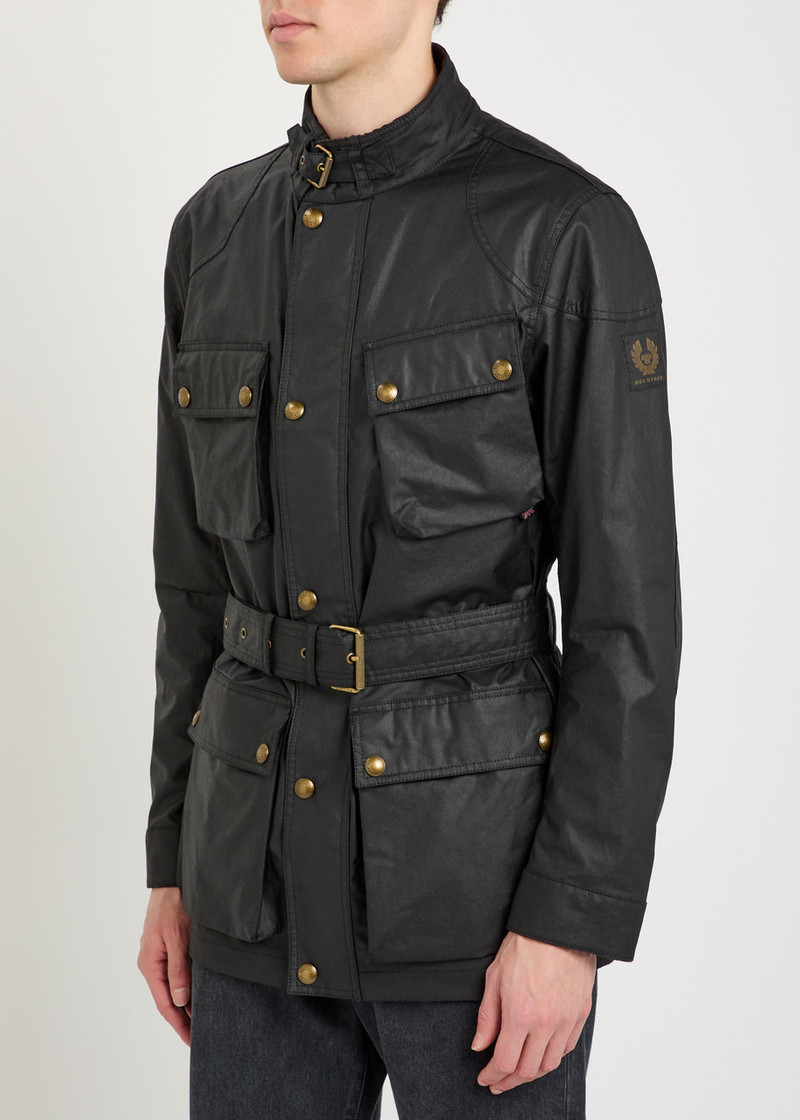Belstaff Belstaff Trialmaster Belted Waxed Cotton Jacket outlook