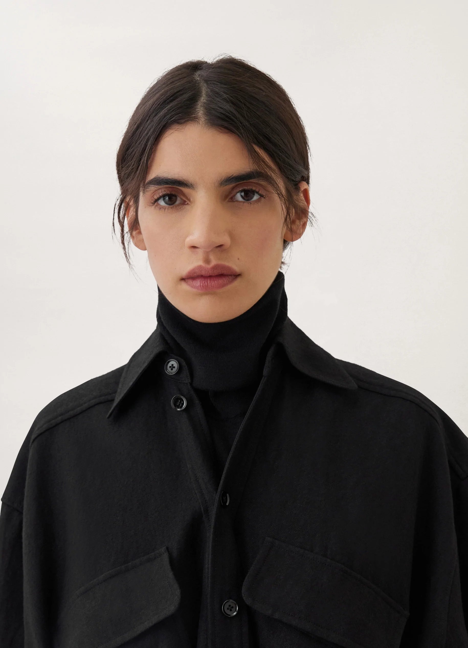 TILTED SHIRT DRESS - 4