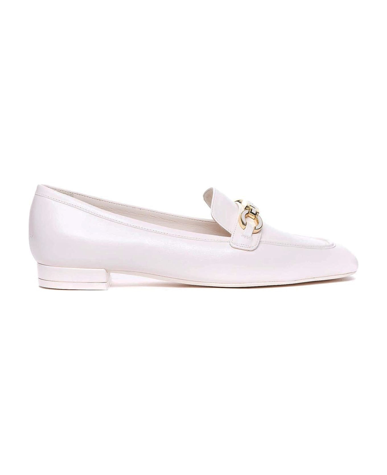 Signature Square Leather Loafers - 1