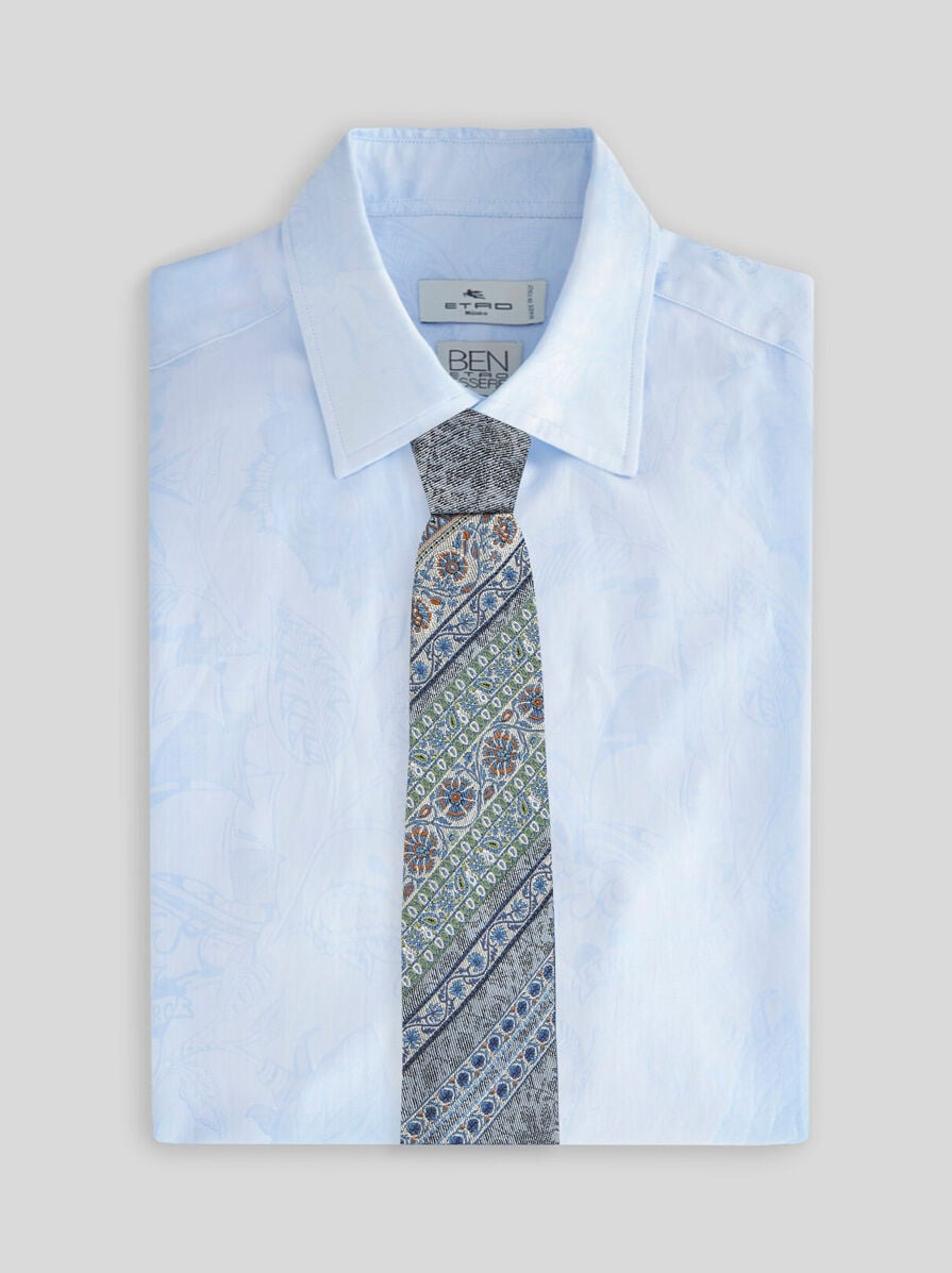 TIE WITH PLACED DESIGNS - 2