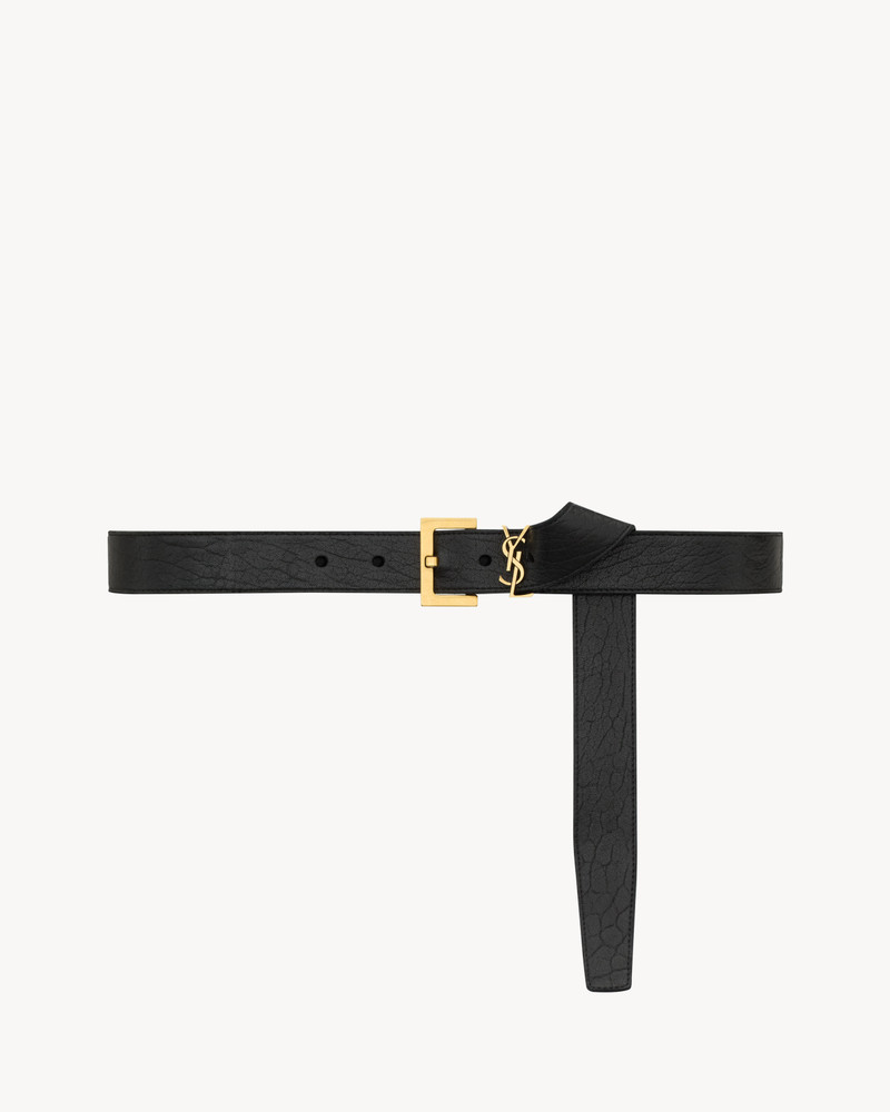 cassandre belt in grained lambskin 1