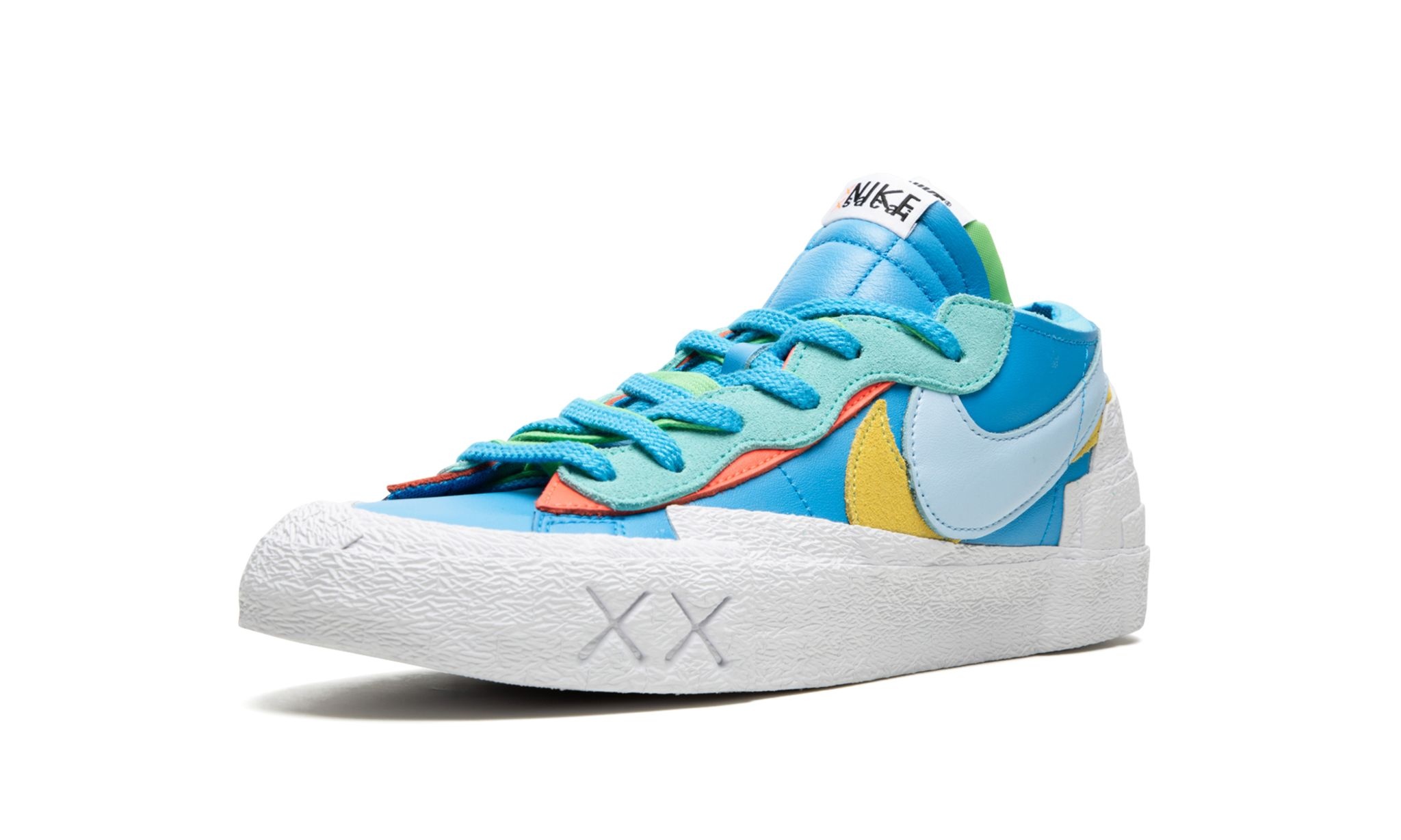 Blazer Low "Sacai - Kaws Blue" - 4