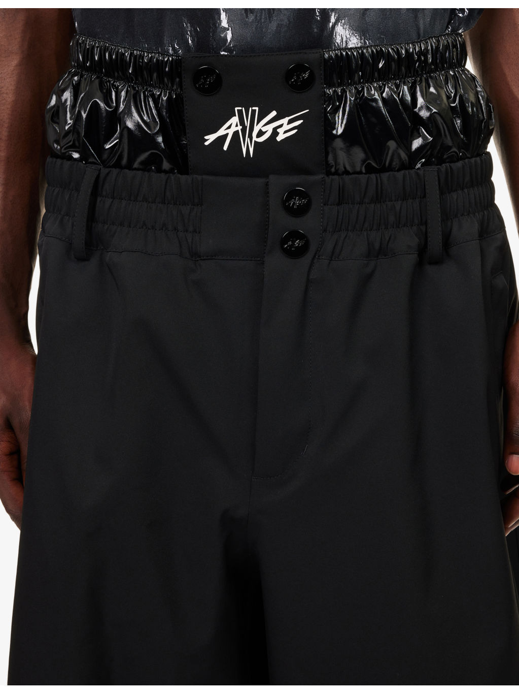 Moncler Genius x Asap Rocky Wide-Leg Shell Shorts - 5