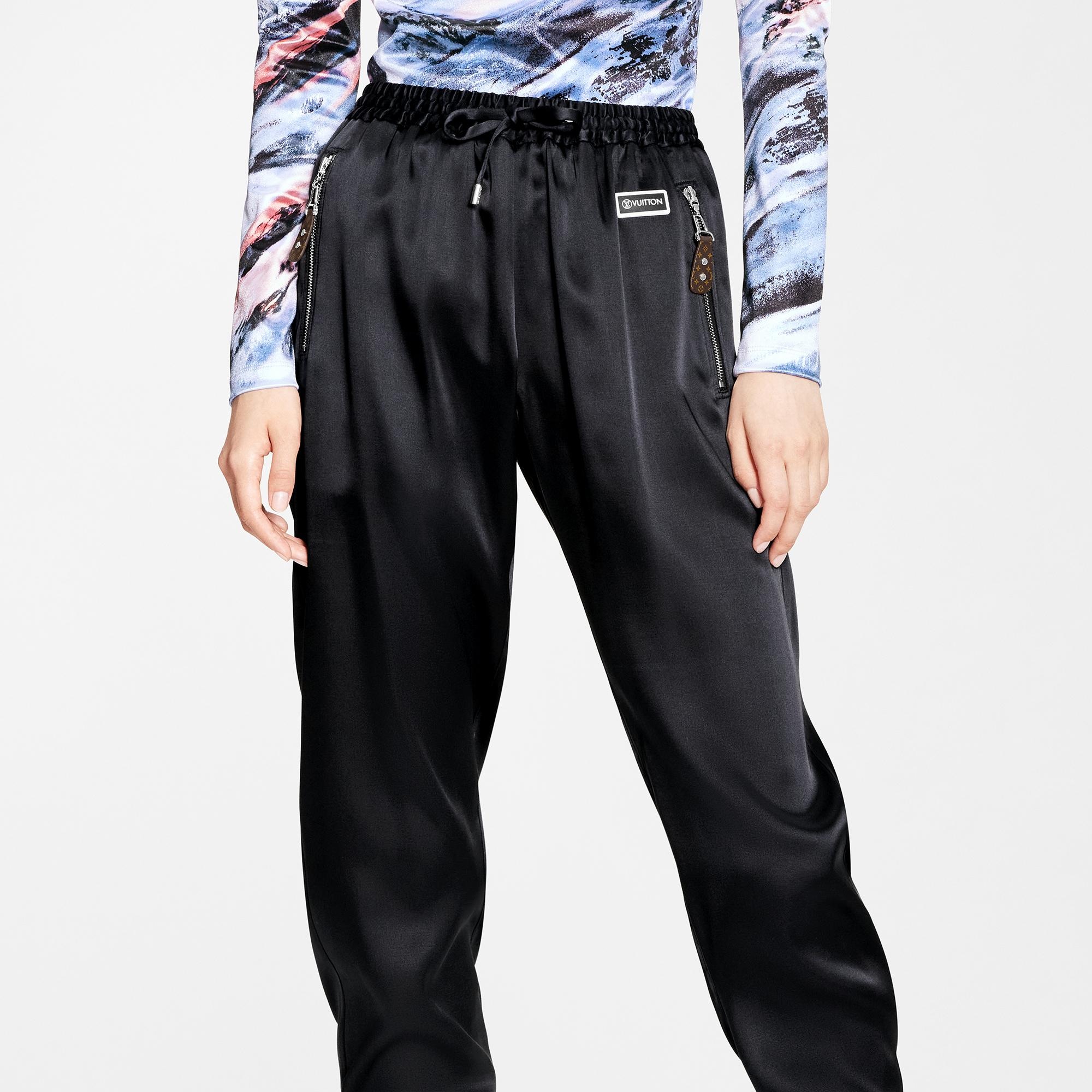 Satin Jogging Pants - 3