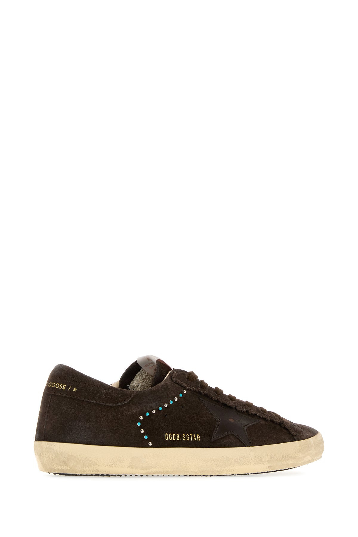 Brown suede Super-Star sneakers - 3