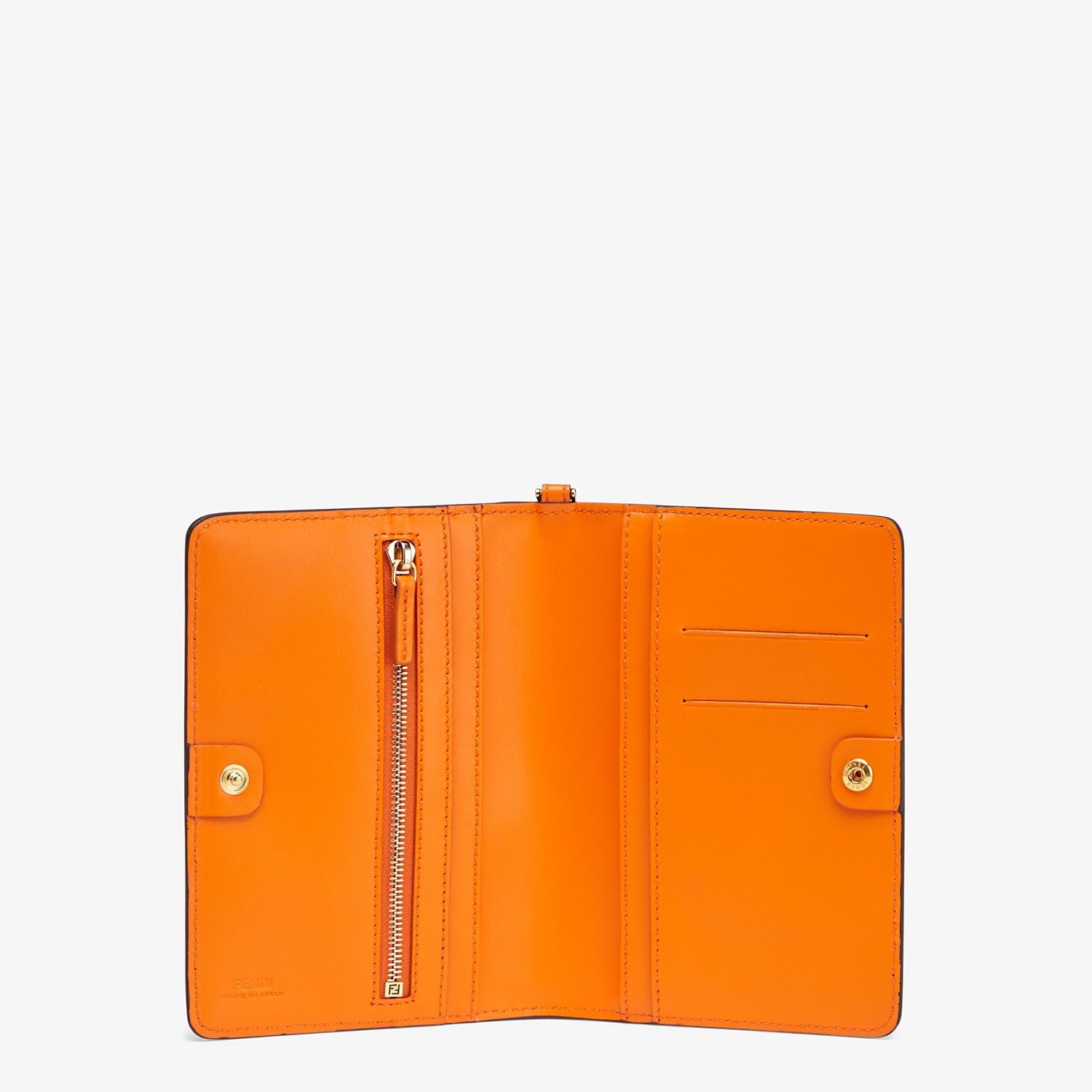 Brown leather passport cover - 3