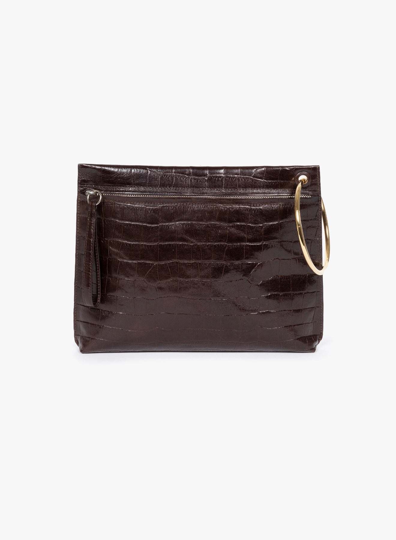 LEATHER RING CLUTCH - 4