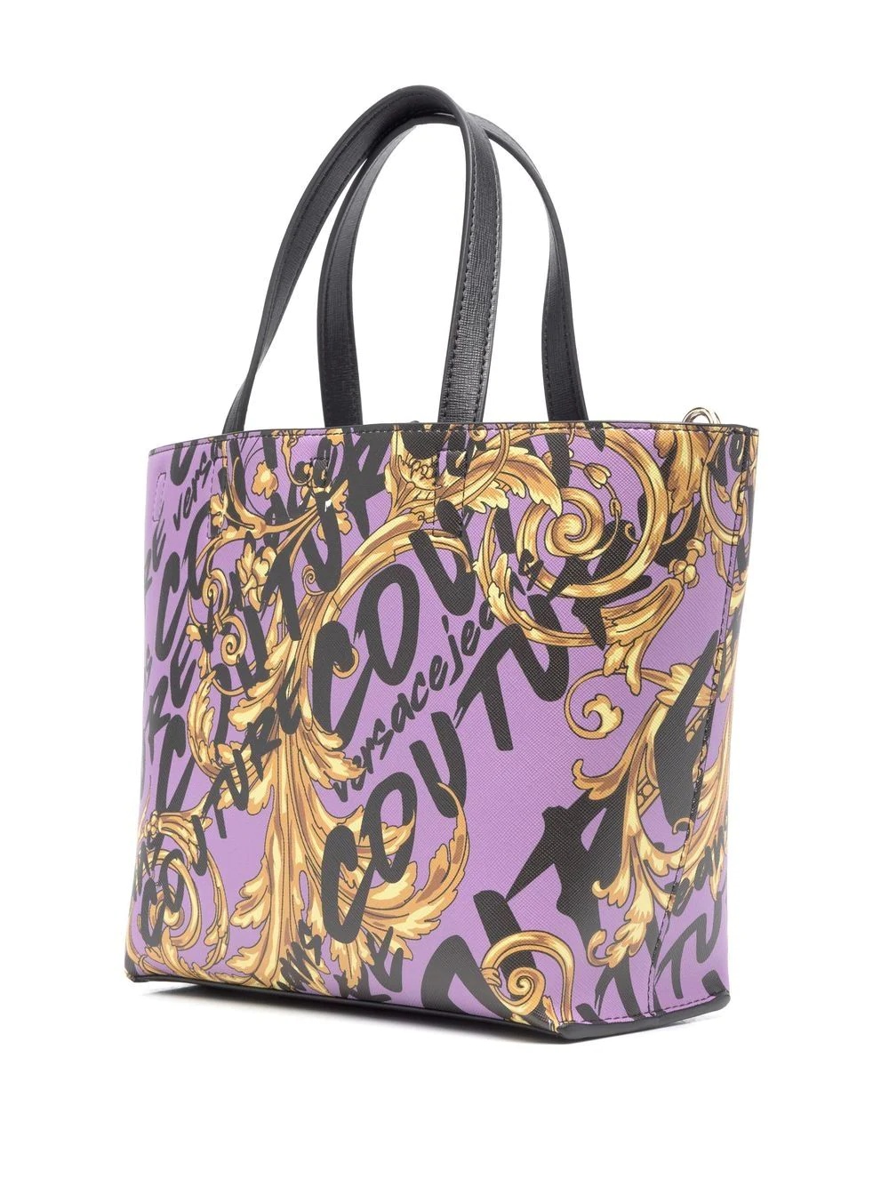 logo-print tote bag - 4