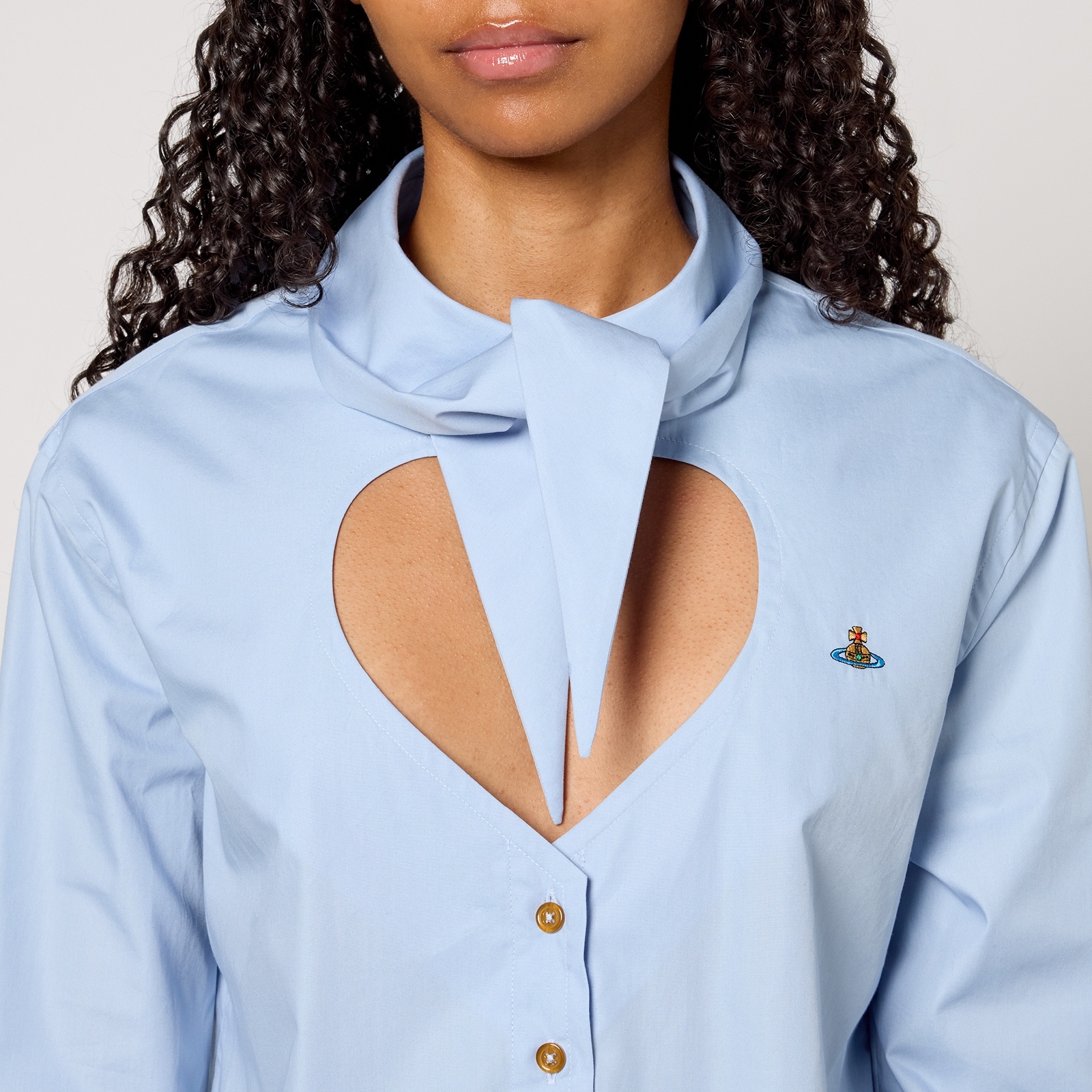 Vivienne Westwood Cotton-Poplin Heart Shirt - 4