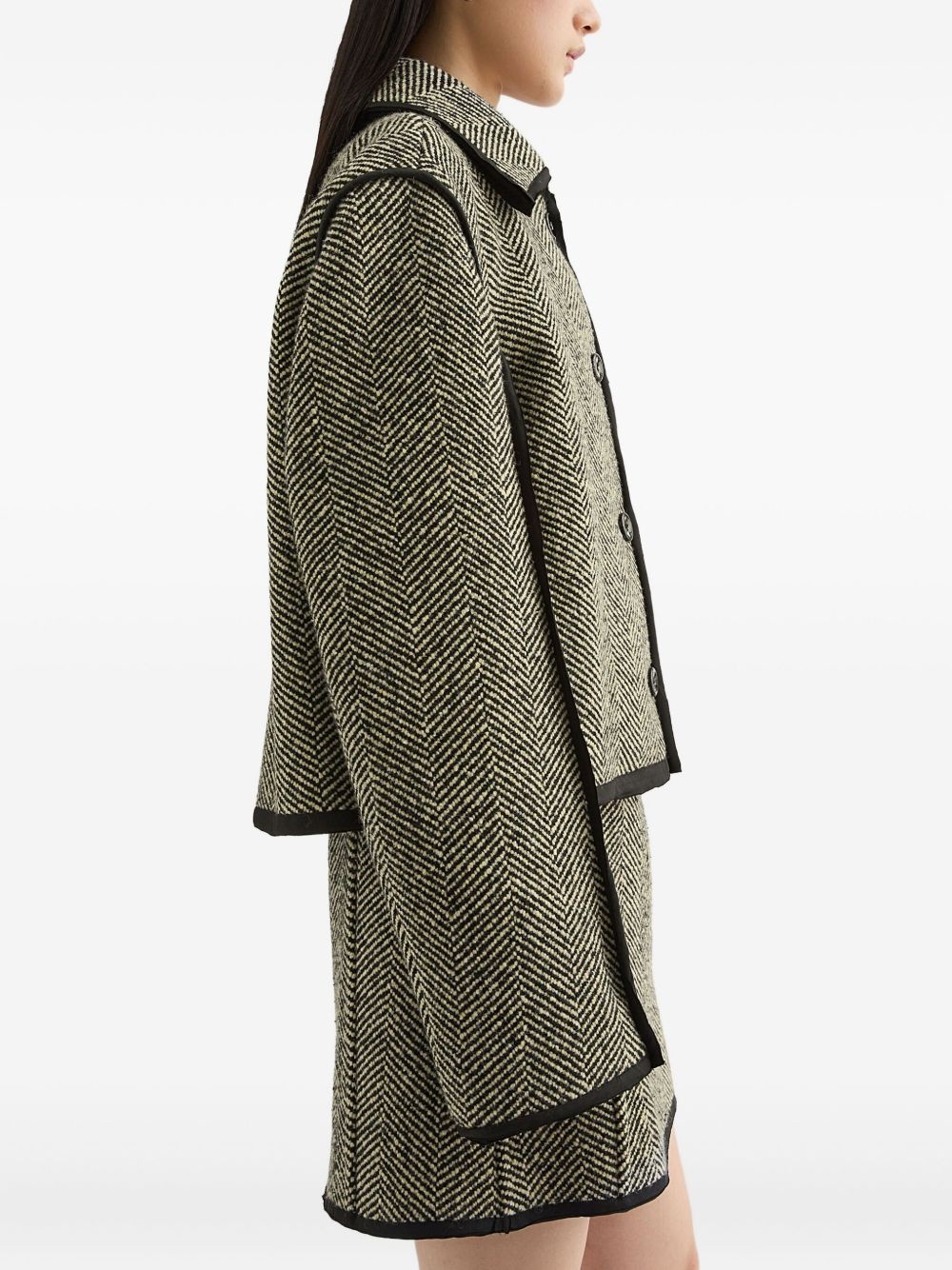 herringbone jacket - 3