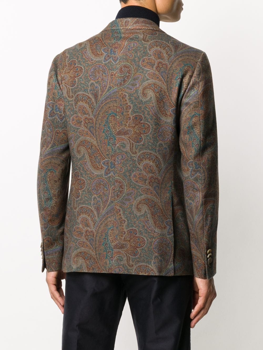 paisley blazer - 4