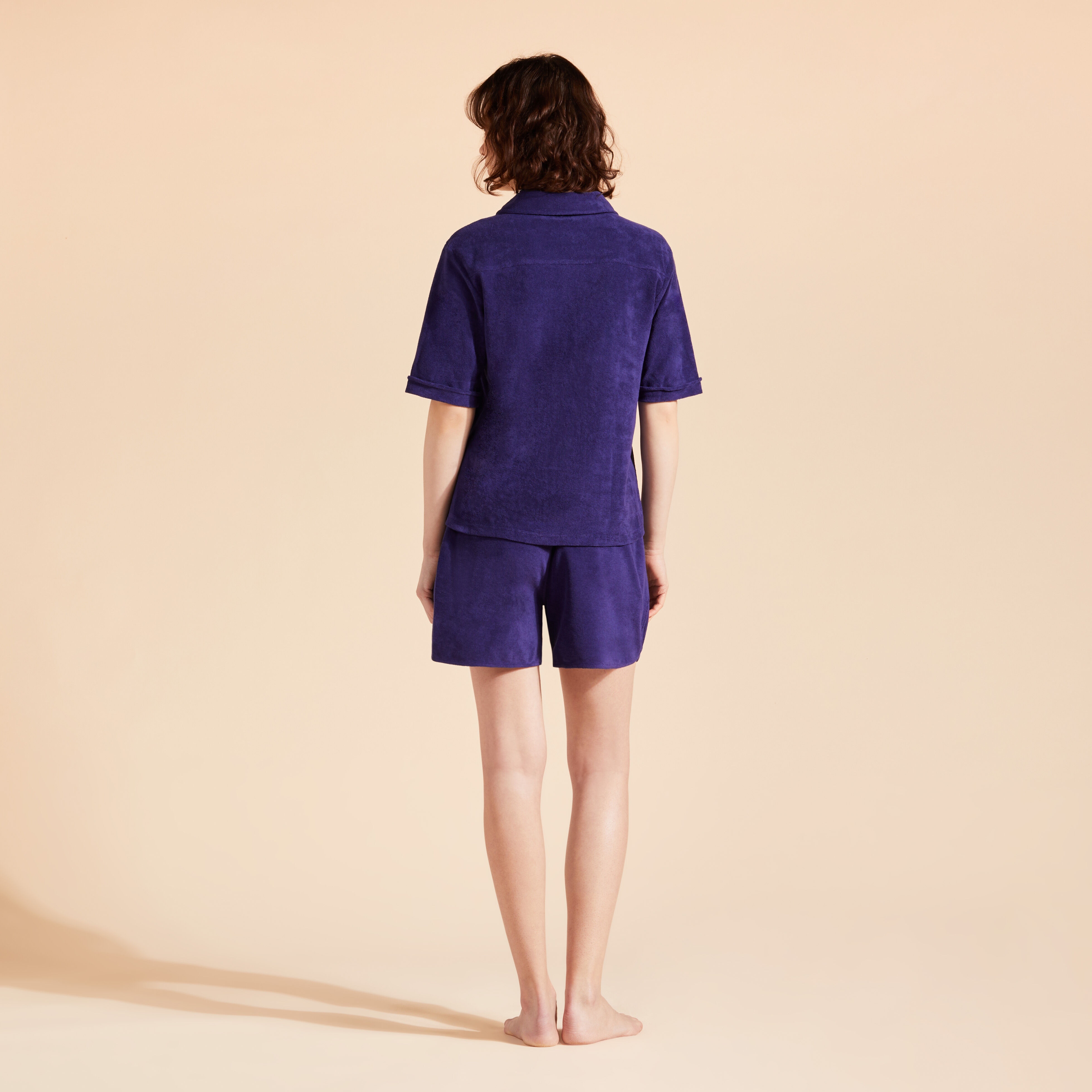 Women Terry Polo Solid - 4