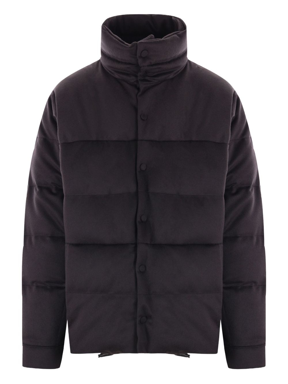 high-neck padded down jacket - 1