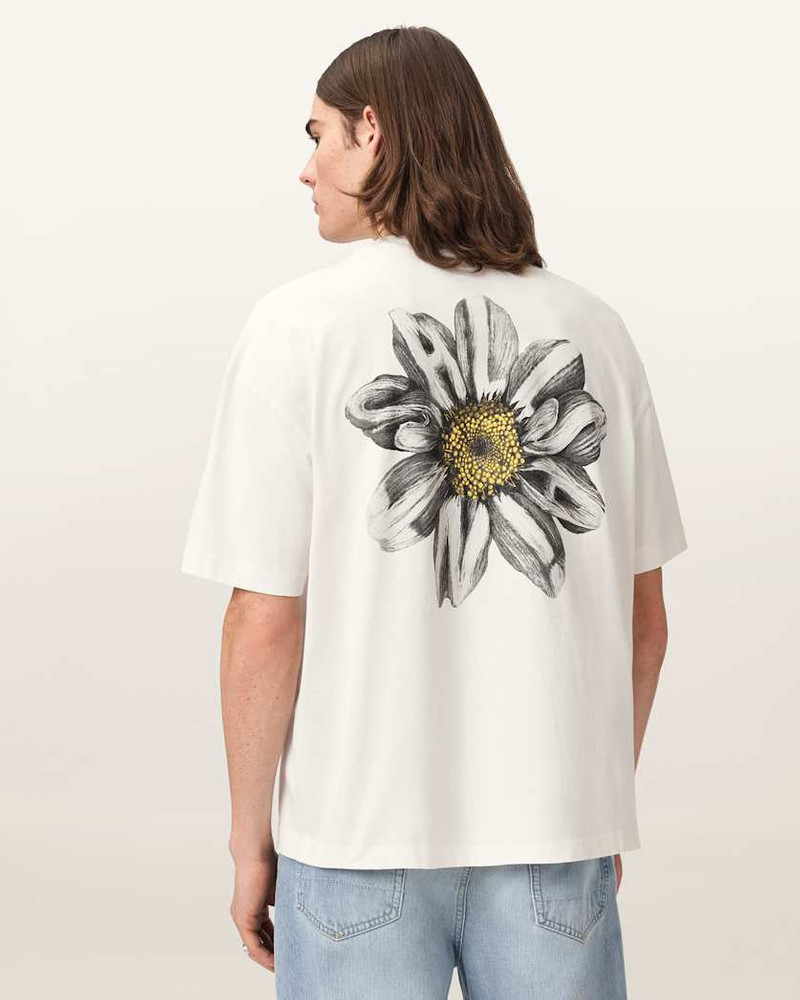 ALLSAINTS PETALS OVERSIZED SHORT SLEEVE GRAPHIC T-SHIRT outlook