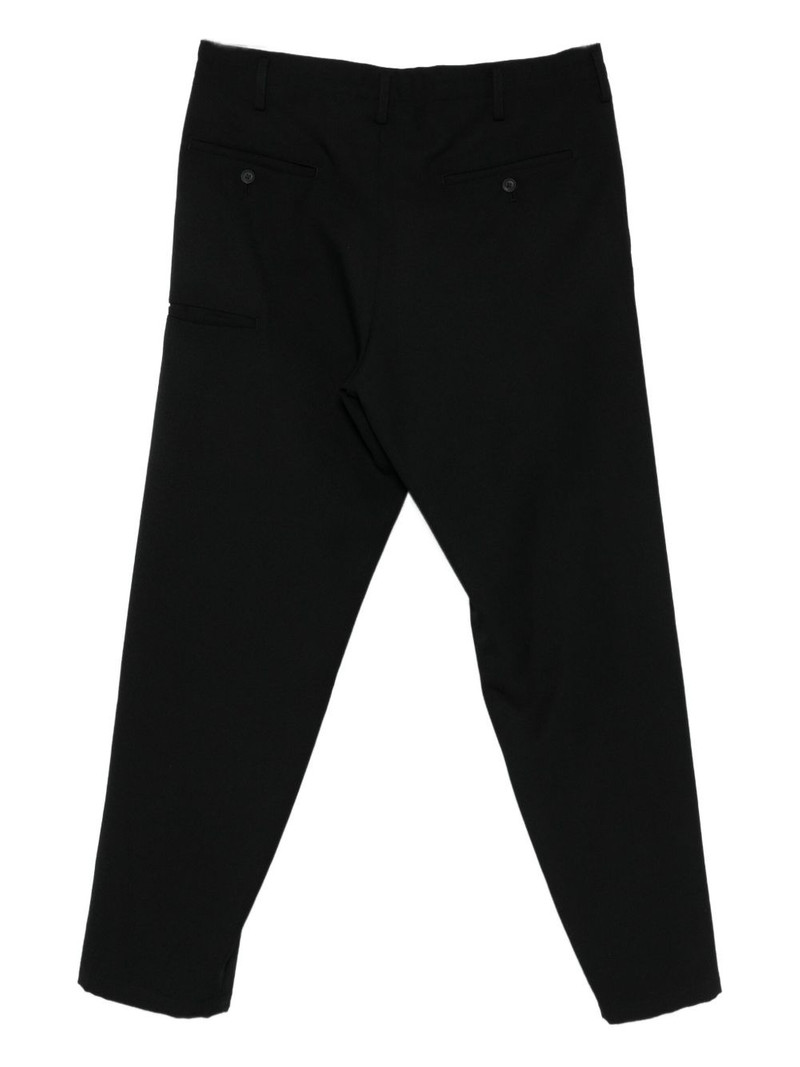 Yohji Yamamoto straight-leg trousers outlook