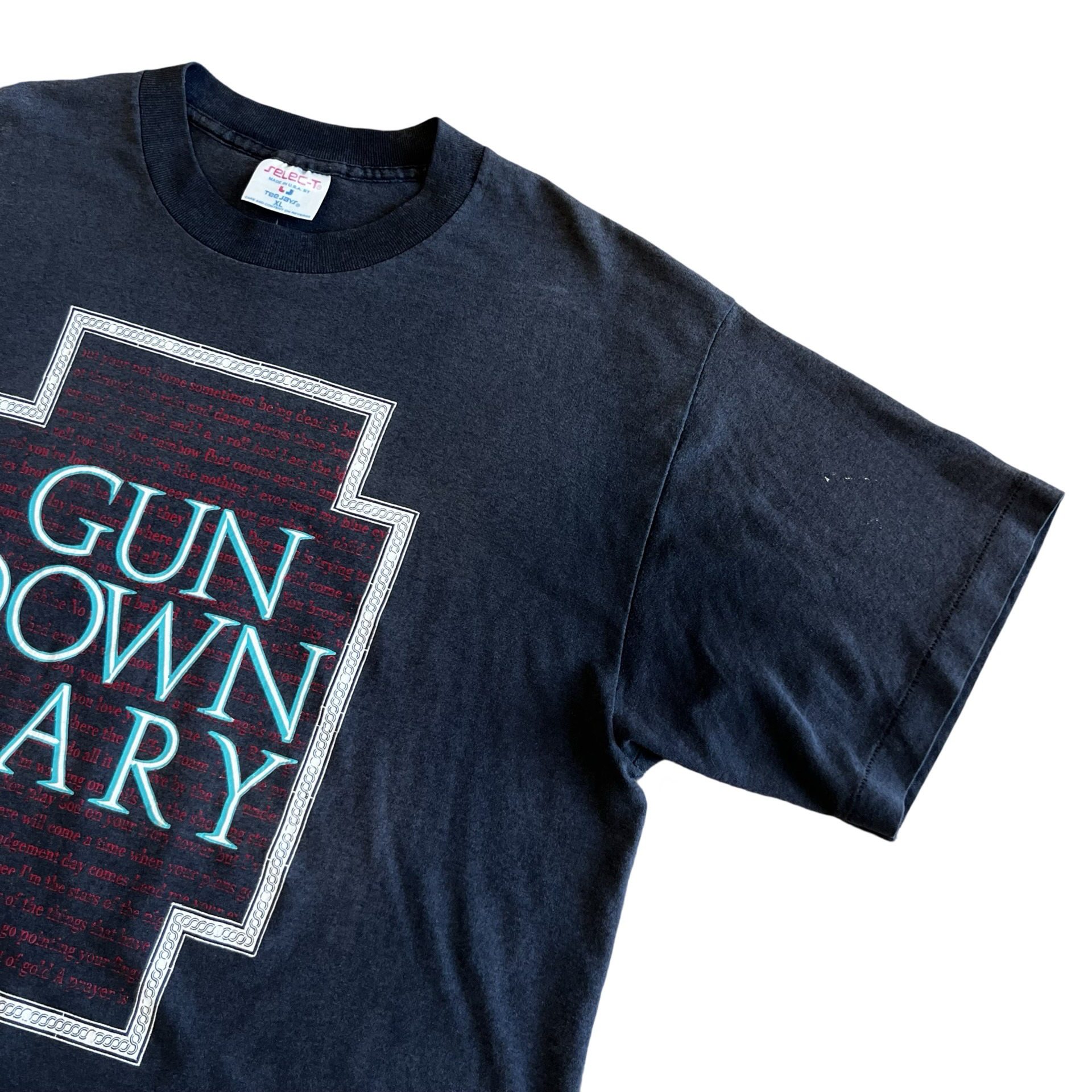 Final Blow - Vintage 1992 Gun Down Mary Band Shirt SZ XL - 6
