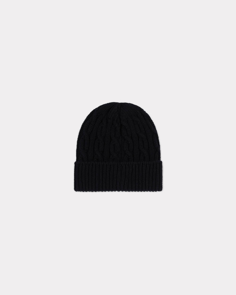 KENZO 'KENZO VERDY MARKET' embroidered beanie in wool and cotton outlook
