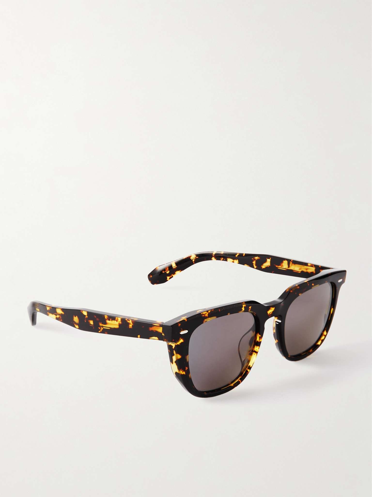 D-Frame Tortoiseshell Acetate Sunglasses - 3