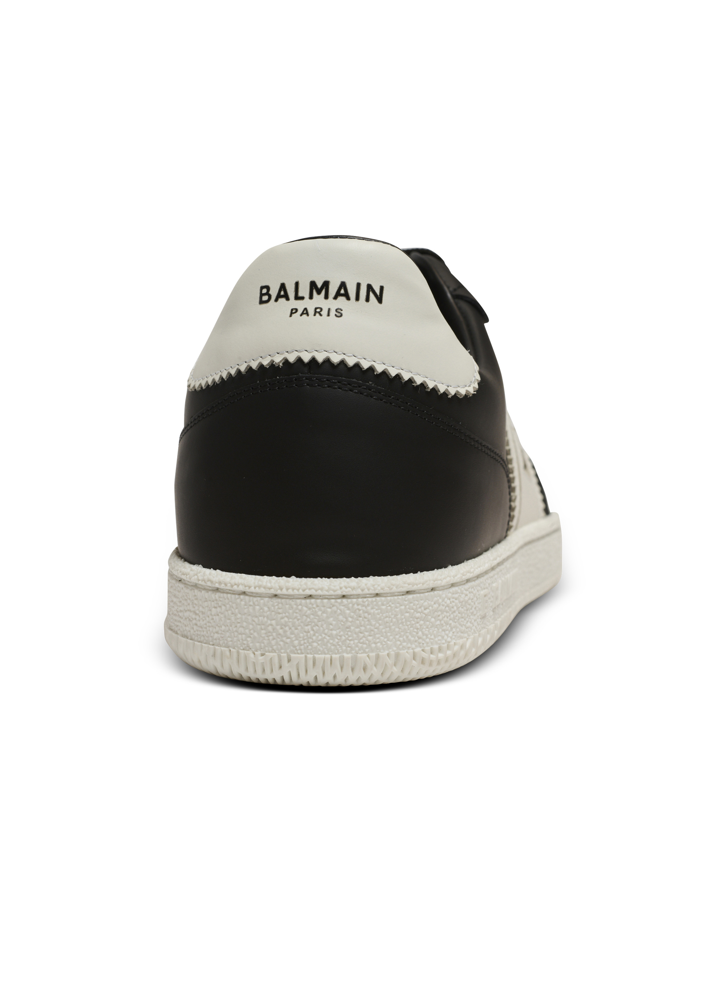 Calfskin Balmain Swan trainers - 6