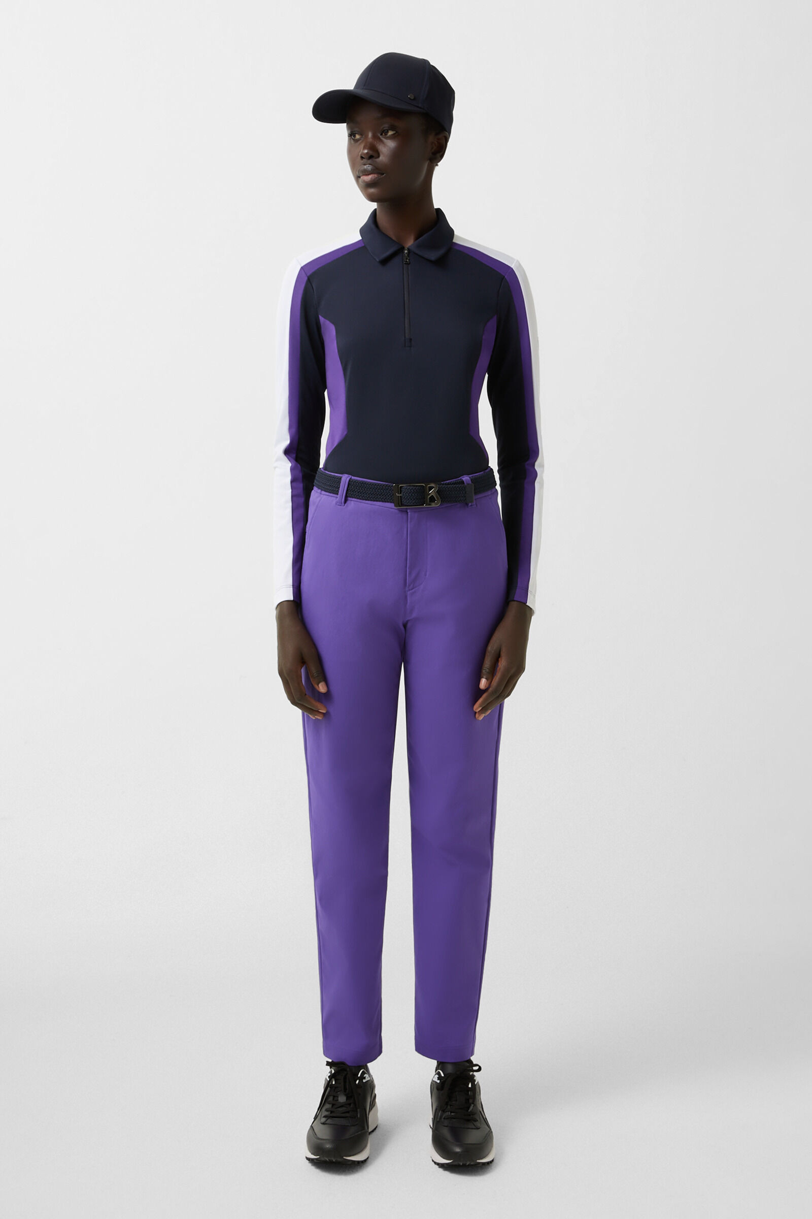 Luzia functional pants in Violet - 4
