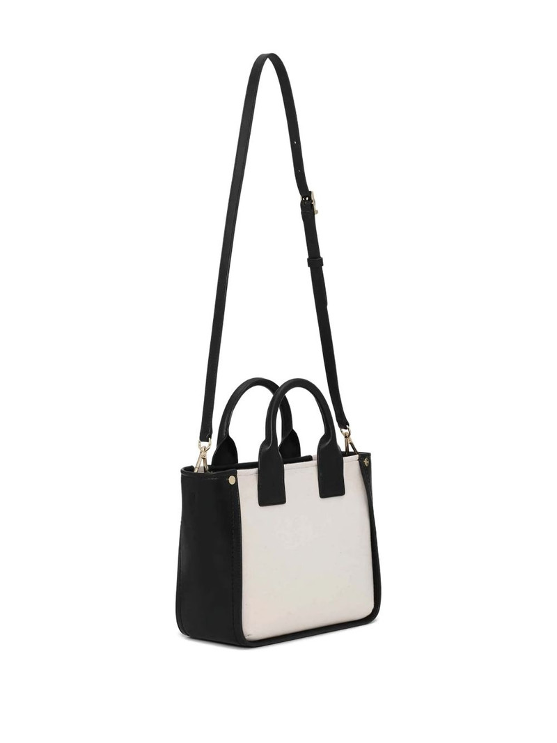 GANNI logo-embossed tote bag outlook
