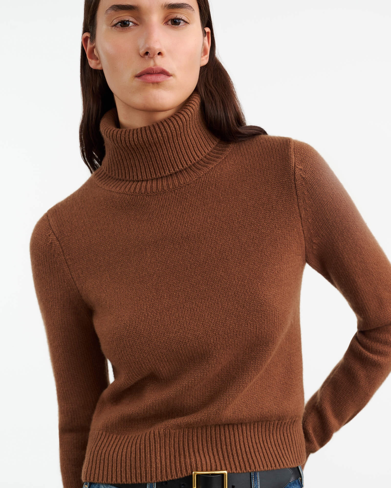 HOLLYN CASHMERE TURTLENECK SWEATER - 3