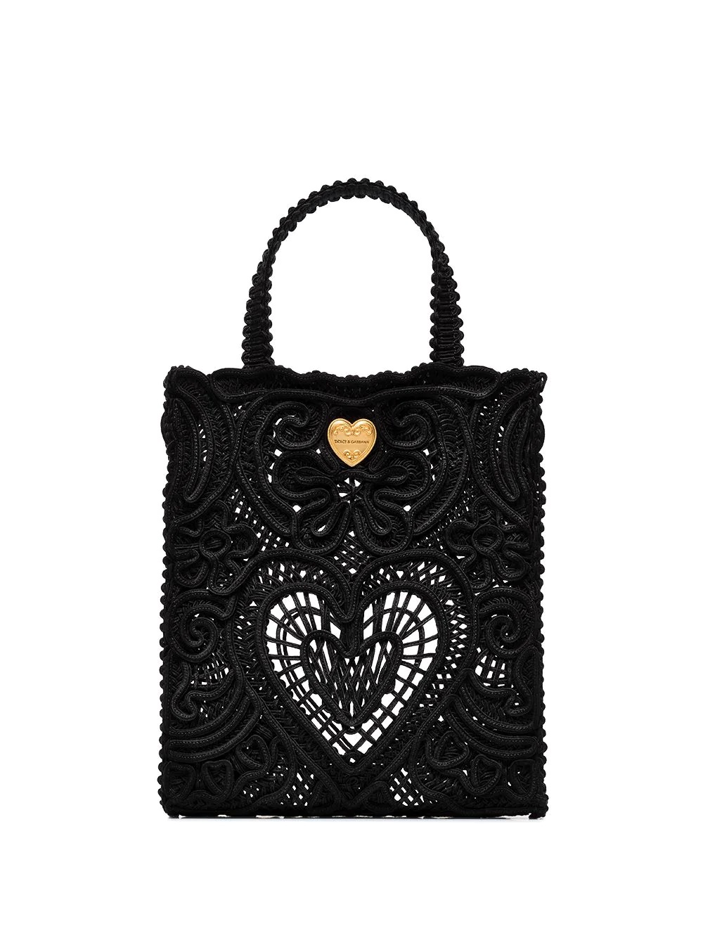 small Beatrice crocheted tote bag - 1