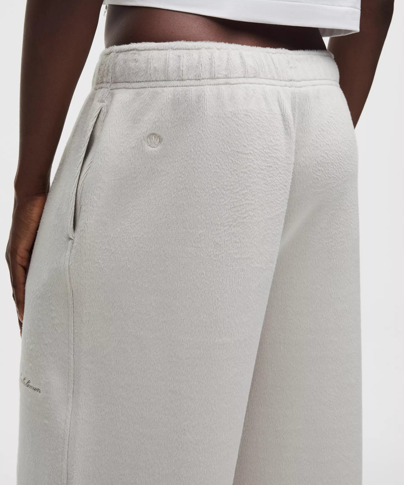 Plush Velour Mid-Rise Pant 6